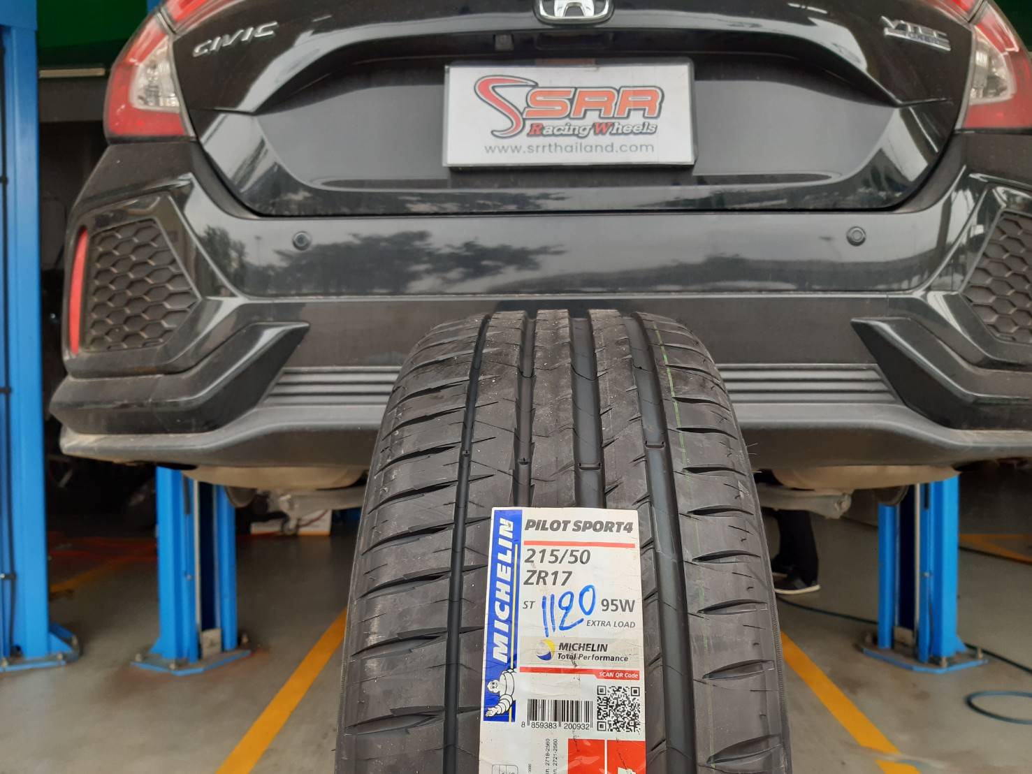 MICHELIN PILOT SPORT4 215/50ZR17 ยางใหม่ราคาพิเศษ