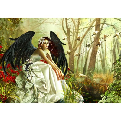 Bluebird Puzzle - Swan Song by Nene Thomas 1000 pcs.
