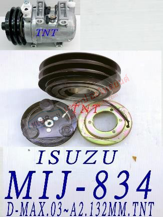 MIJ-834 (ชุดหน้าคลัทช์ ยี่ห้อ MIJ) ISUZU D-MAX.ปี03- (A2.132MM.)