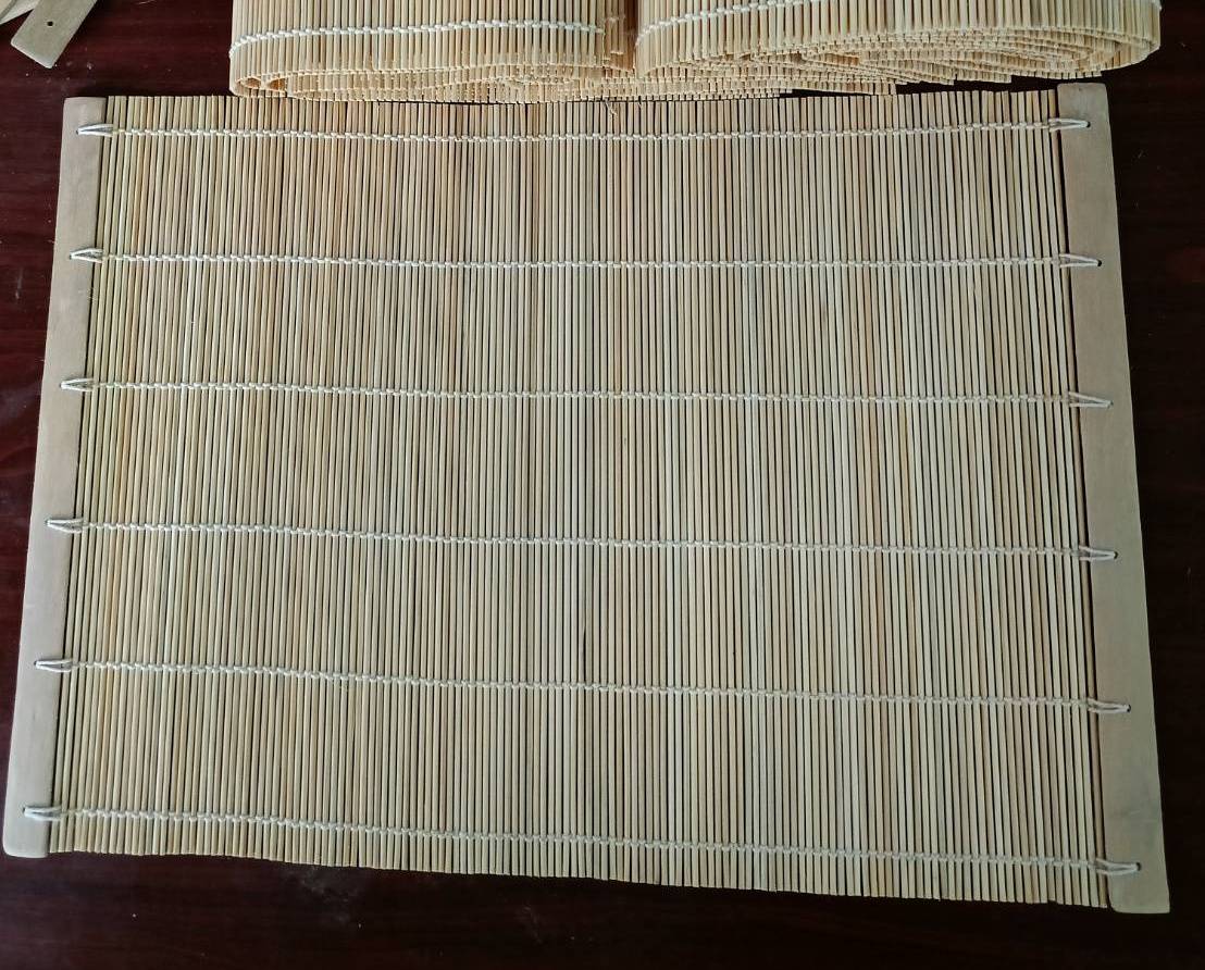 รองจานไม้ไผ่ placemat 100