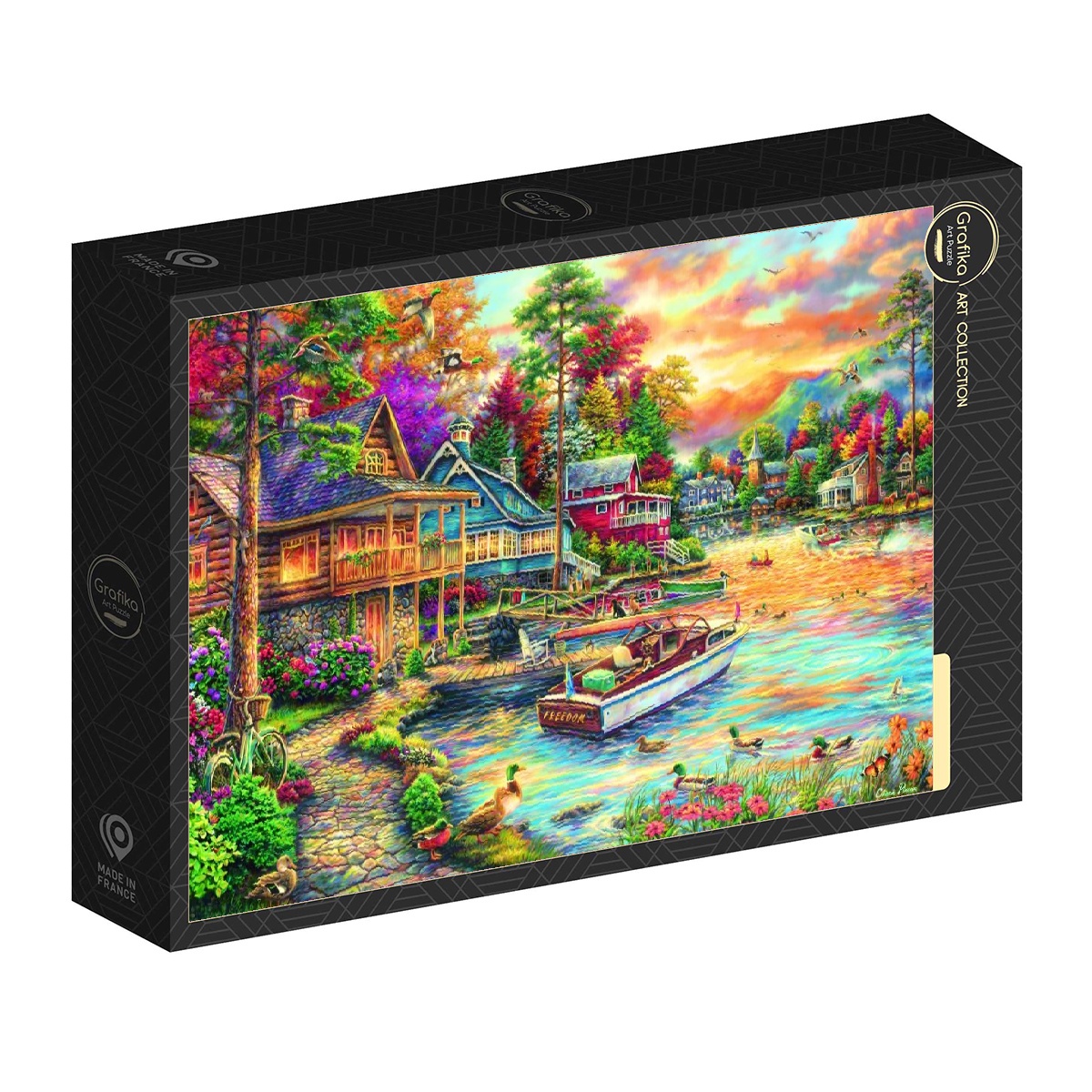 Grafika - Freedom at the Lake by Chuck Pinson 1000 pcs.