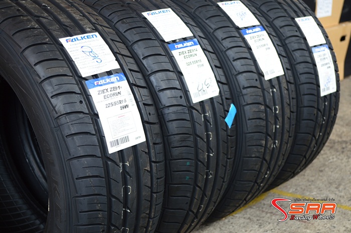 FALKEN ZE914 ECORUN 225/55R16 ยางใหม่ปี19 ลดราคาพิเศษ