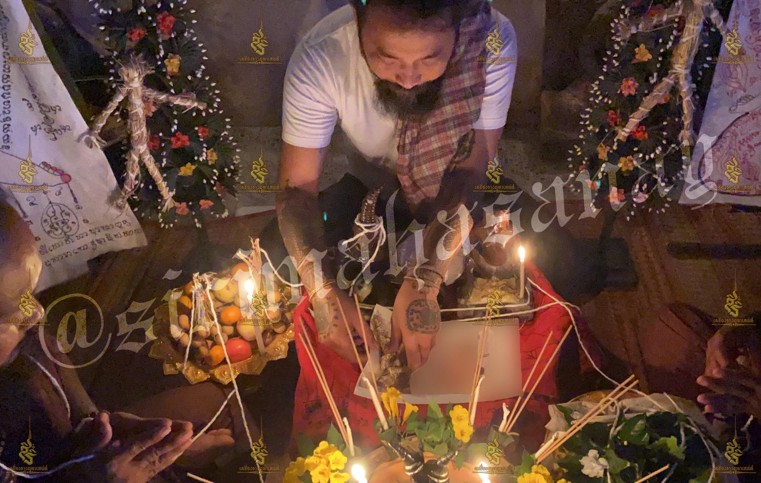 พิธี เสกหมู่รวมวิชา เขมร อิสลาม ธรรมบันลุ