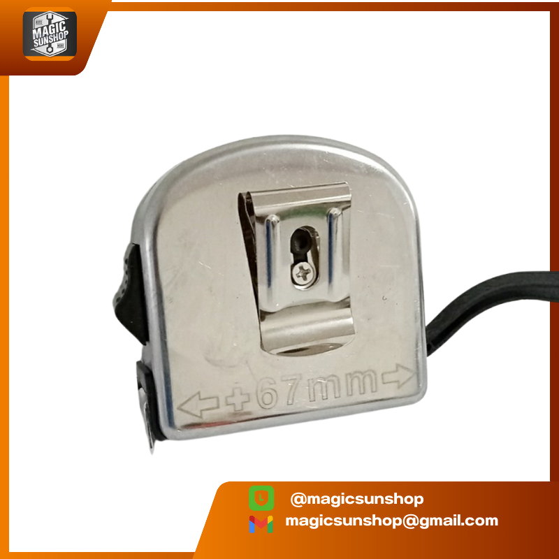 ตลับเมตร Elephant brand tape measure 01W 67x65x27MM (5M)
