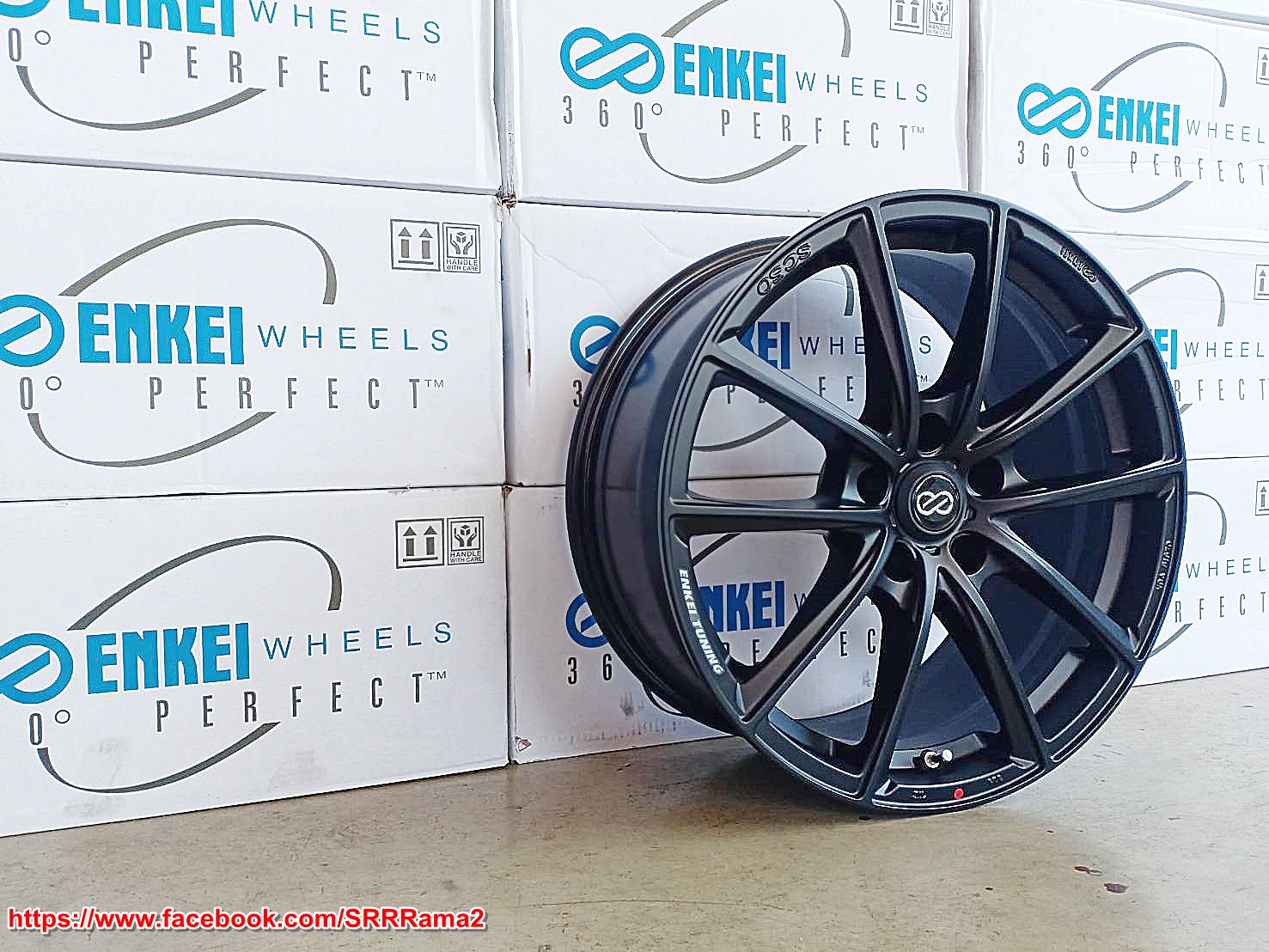 ENKEI TUNING SC50 ขอบ18 5H114.3 ET35 DBK2K