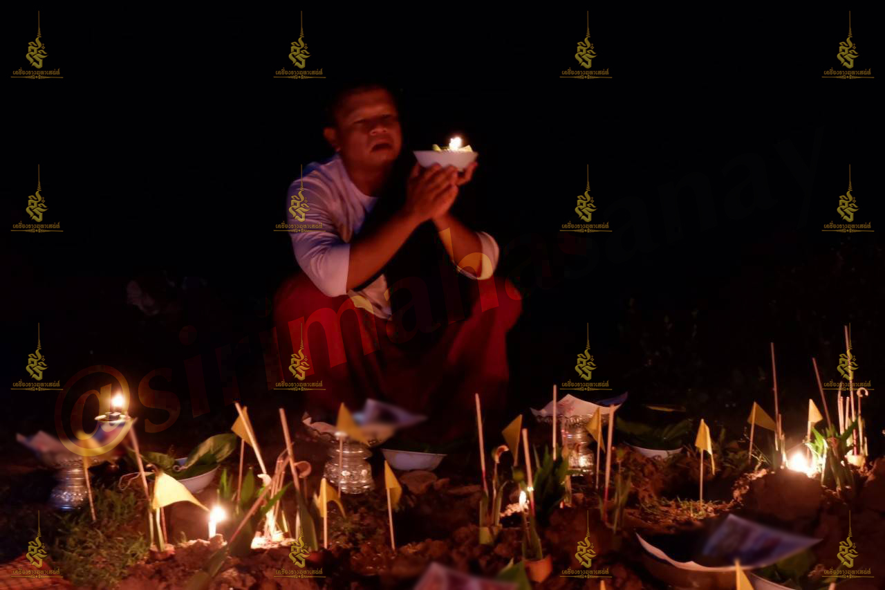 พิธีฝังหุ่นเรียกจิตสายเขมร (ทำให้รัก) อาจารย์เขมร พนมกุเลน