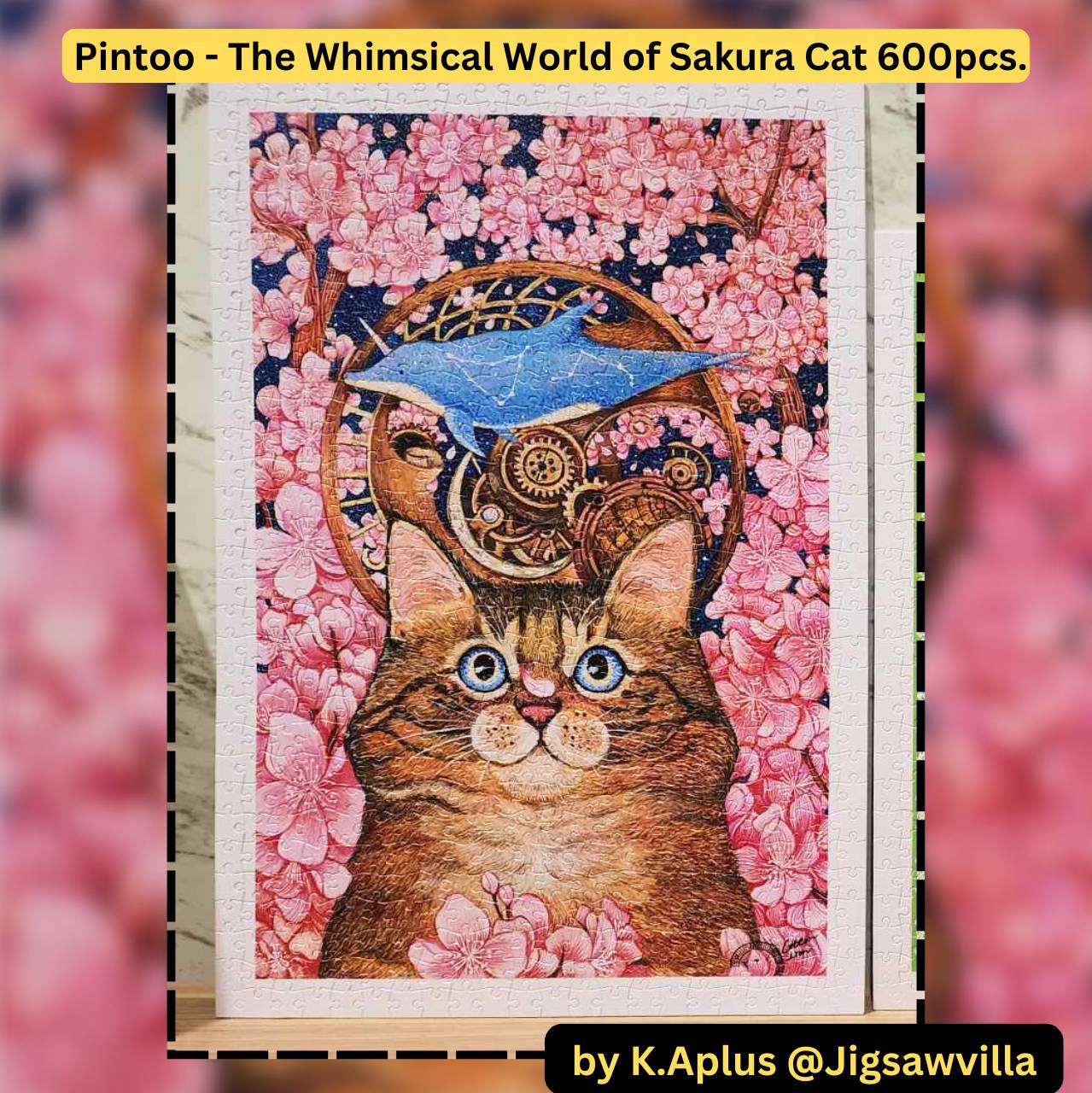 Pintoo - The Whimsical World of Sakura Cat by Cotton Lion 600 pcs.