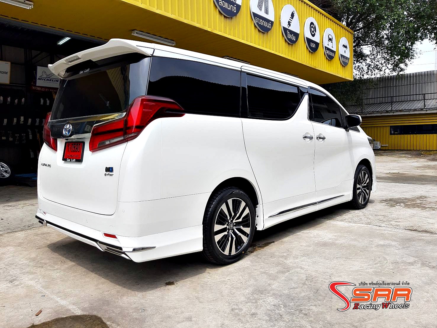 ล้อแม็กซ์ สำหรับใส่รถ TOYOTA ALPHARD , VELLFIRE , CAMRY ขอบ18 นิ้ว