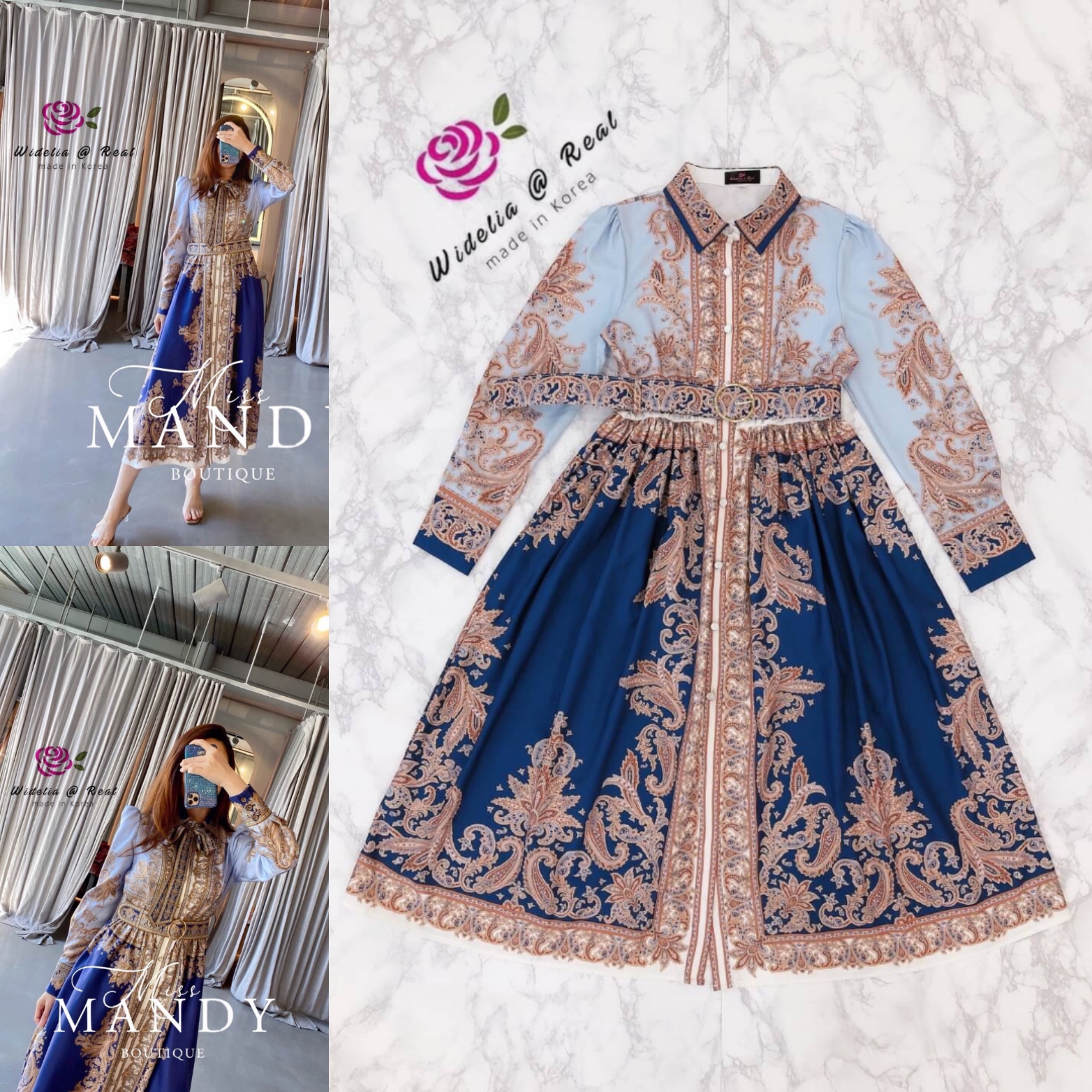 Zimmermann Dress เดรสแขนยาวแสนสวย