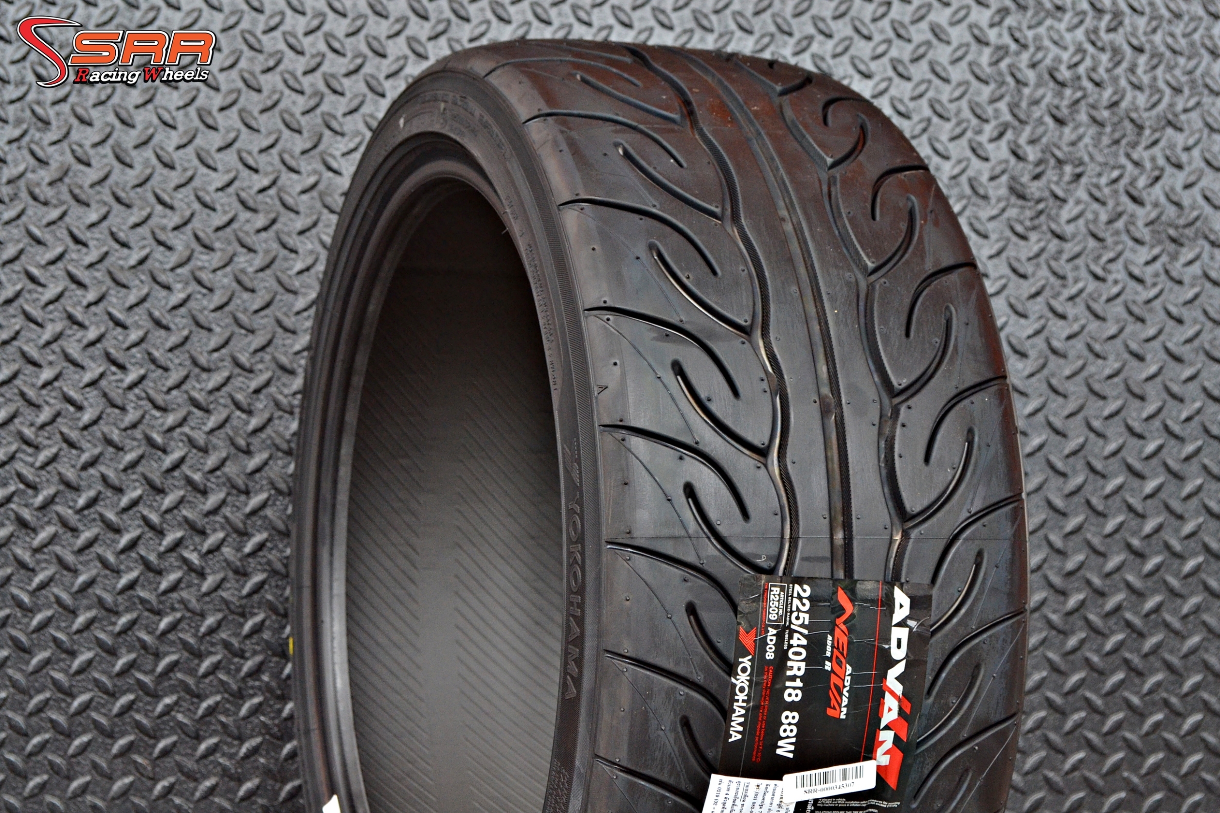 YOKOHAMA AD08 225/40R18 ยางซอฟญี่ปุ่น ปี19