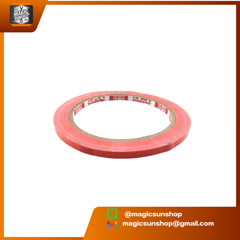 904265 TIP TAPE เทปตีเส้นบอร์ด TIP TAPE 5mm. สีแดง 5mm x 20mtr แดง