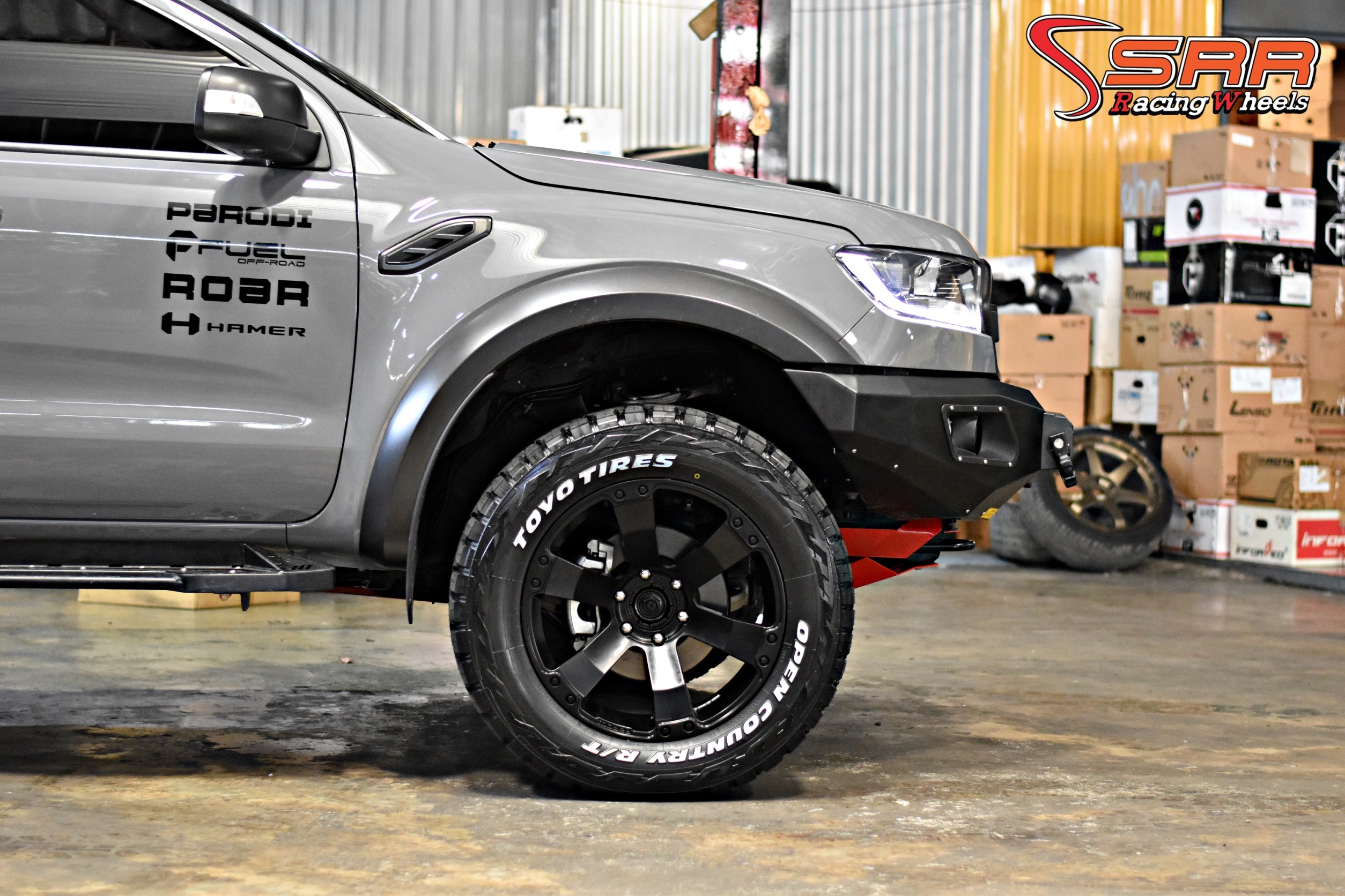 PARODI ROAR 20x9.5 6H139.7 ET10 BLACK FLAT