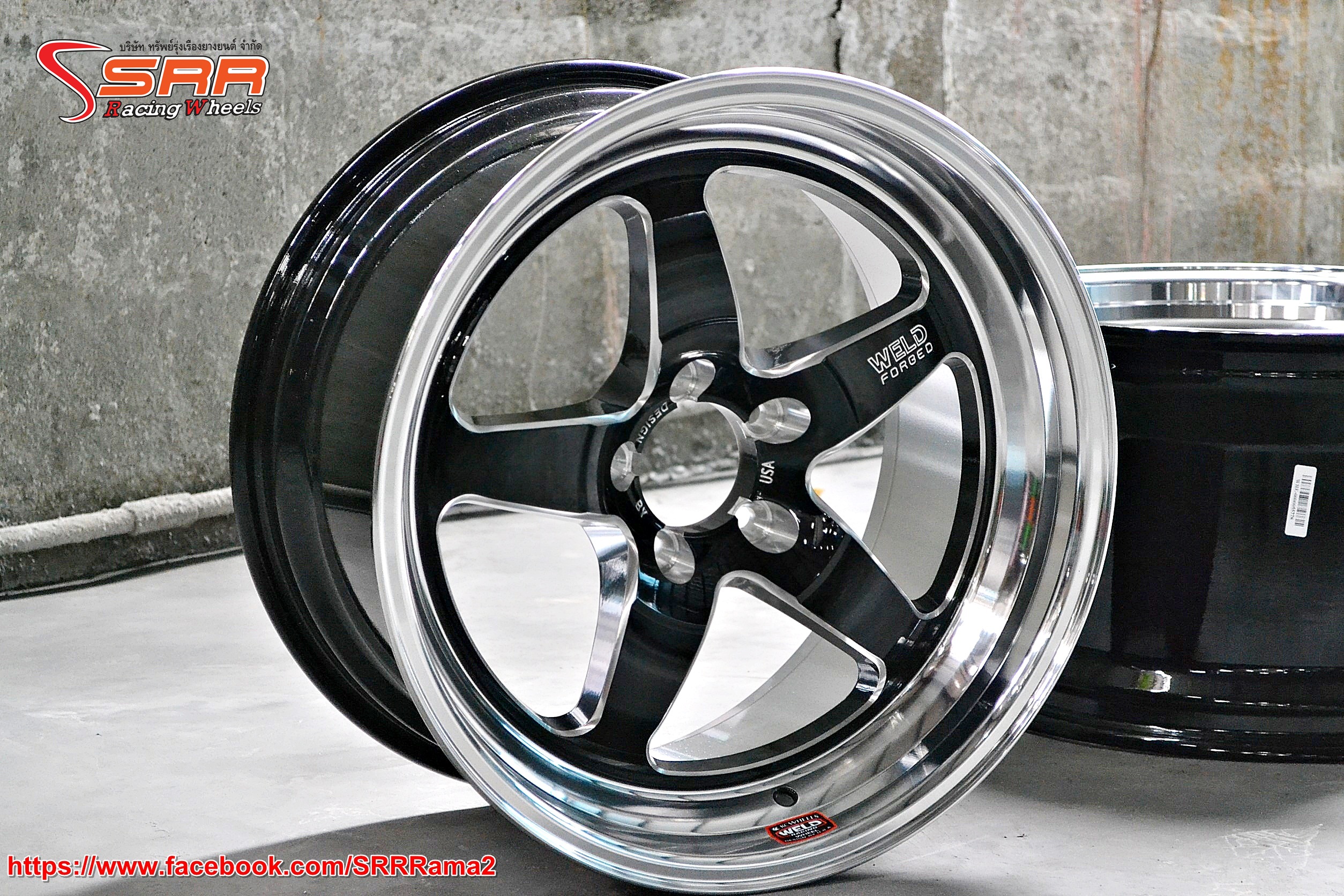 WELD KC ขอบ18 นิ้ว ล้อหน้า9.5 ล้อหลัง11 นิ้ว ราคาชุดละ 28,000 บาท