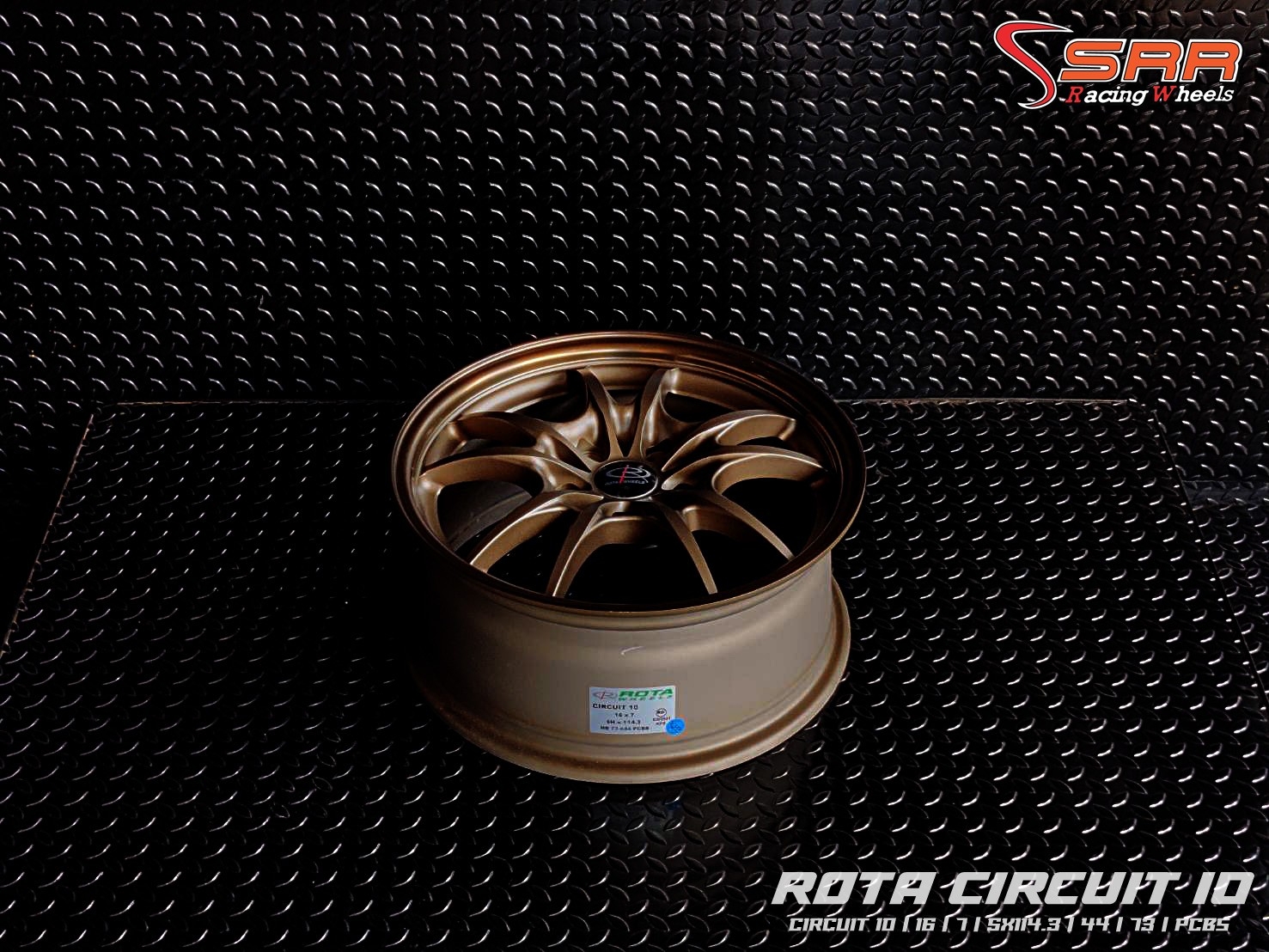 ROTA CIRCUIT 10 ขอบ16 5H114.3 ET44 PCBS ราคาพิเศษ