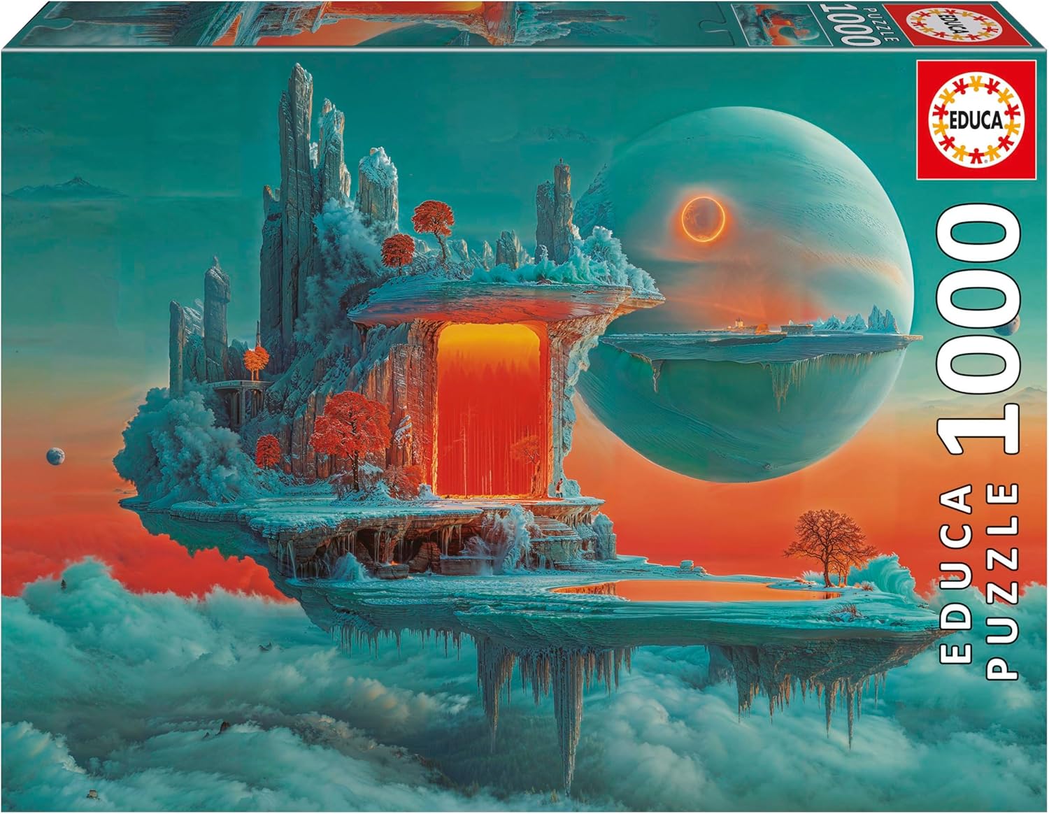 Educa - Planet of Fire and Ice 1000 pcs.