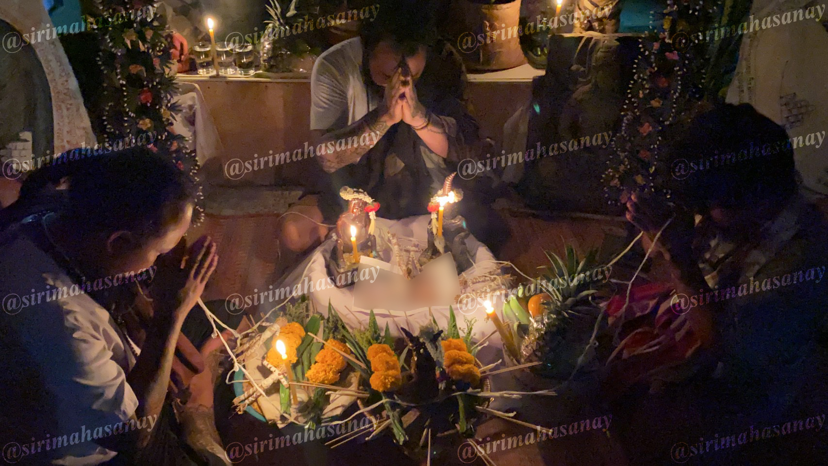 พิธี เสกหมู่รวมวิชา เขมร อิสลาม ธรรมบันลุ