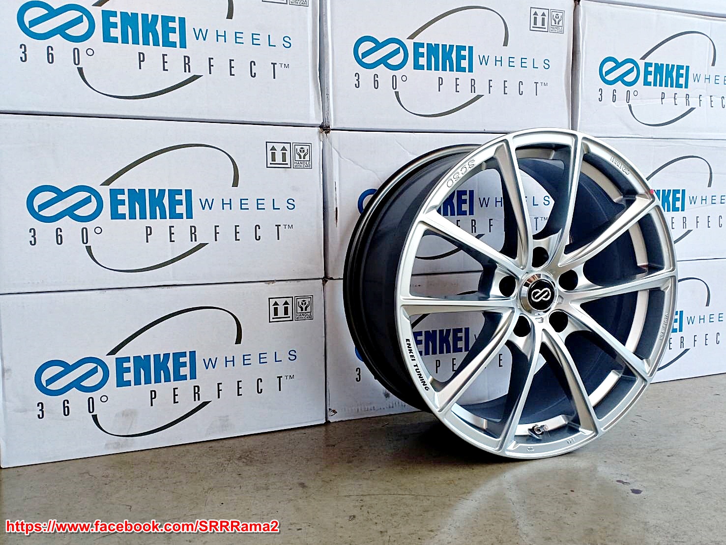ENKEI TUNING SC50 ขอบ18 5H114.3 ET35 GHB1K