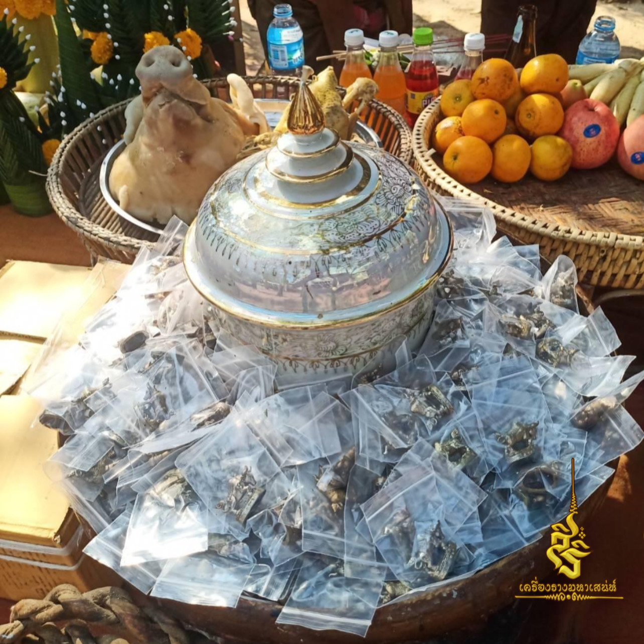 ⭕️ งัวธนูทองสำริดประสิทธิโชค เนื้อสำริดอายุพันปี พระอาจารย์บุณยกร ฐิตปุญโญ สระแก้ว