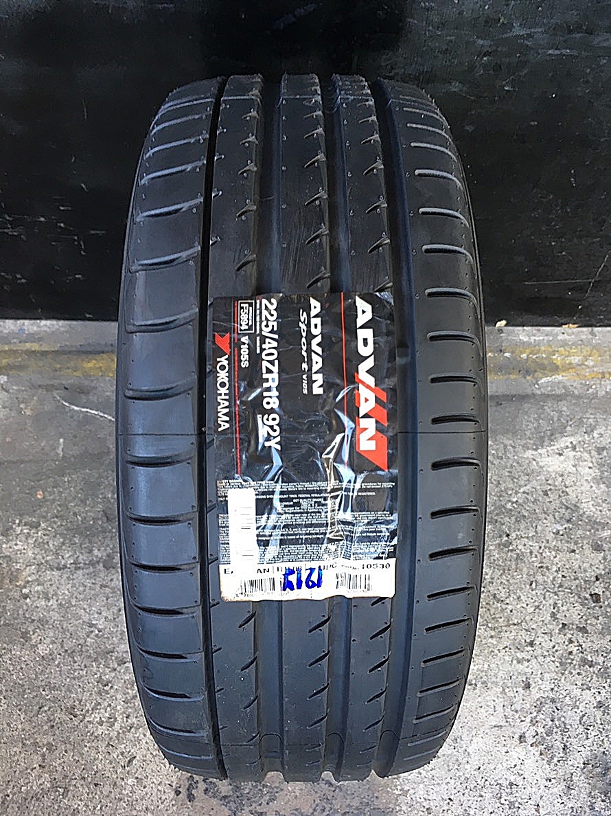 YOKOHAMA ADVAN SPORT V105 225/40ZR18 ยางญี่ปุ่น ลดราคาพิเศษ