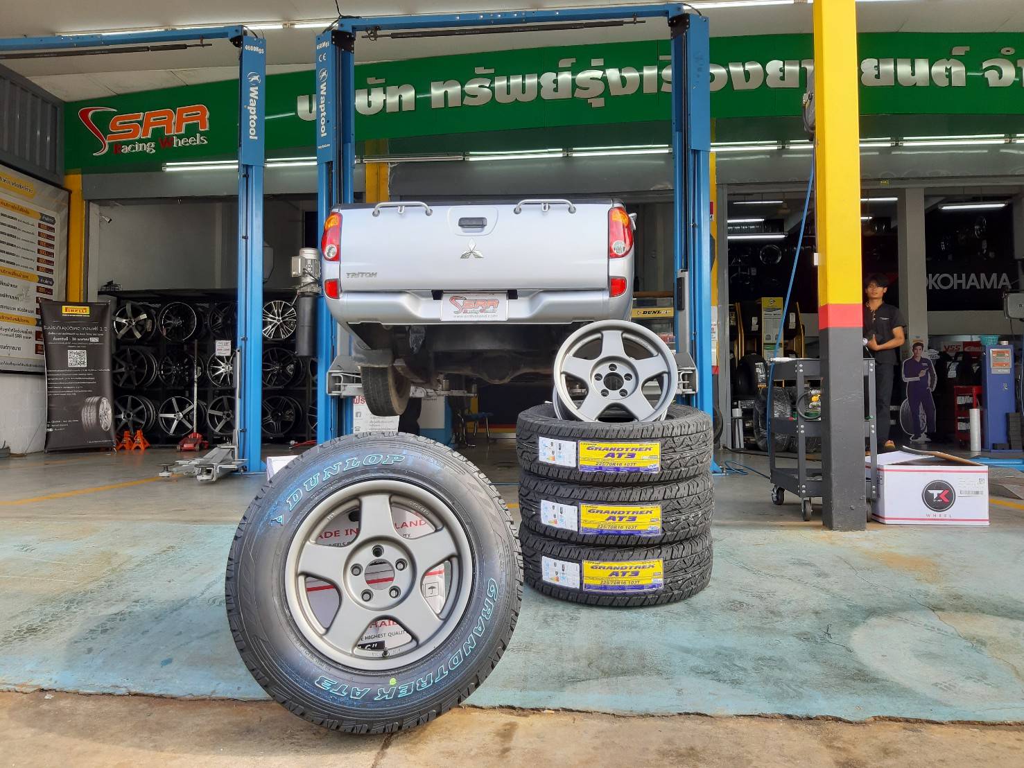 BRADLEY เบดเล่ย์ 16x8 6x139.7 ET+0 GM-FLAT