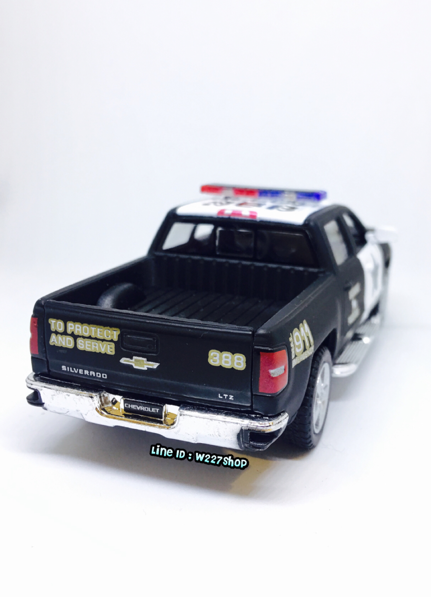 โมเดลรถเหล็ก รถตำรวจ (ปลีก-ส่ง)