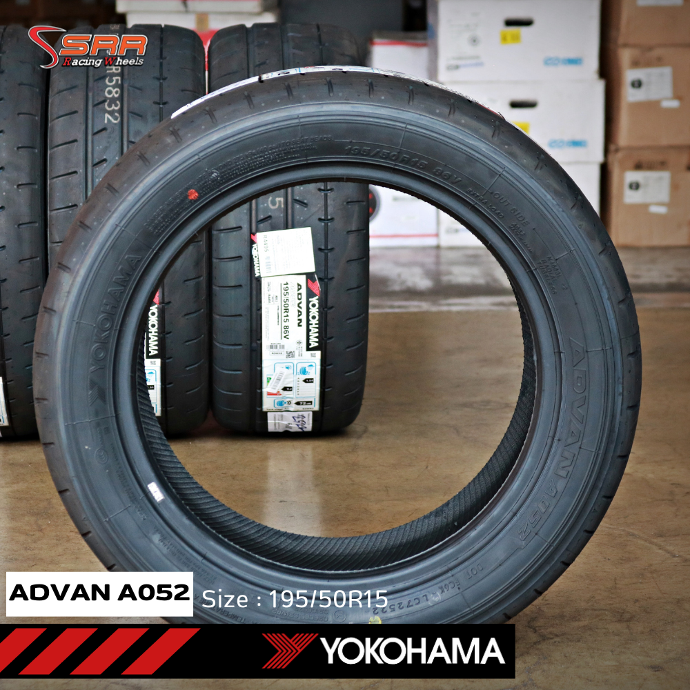 YOKOHAMA ADVAN A052 195/50R15 ยางสปอร์ตญี่ปุ่น ราคาพิเศษ
