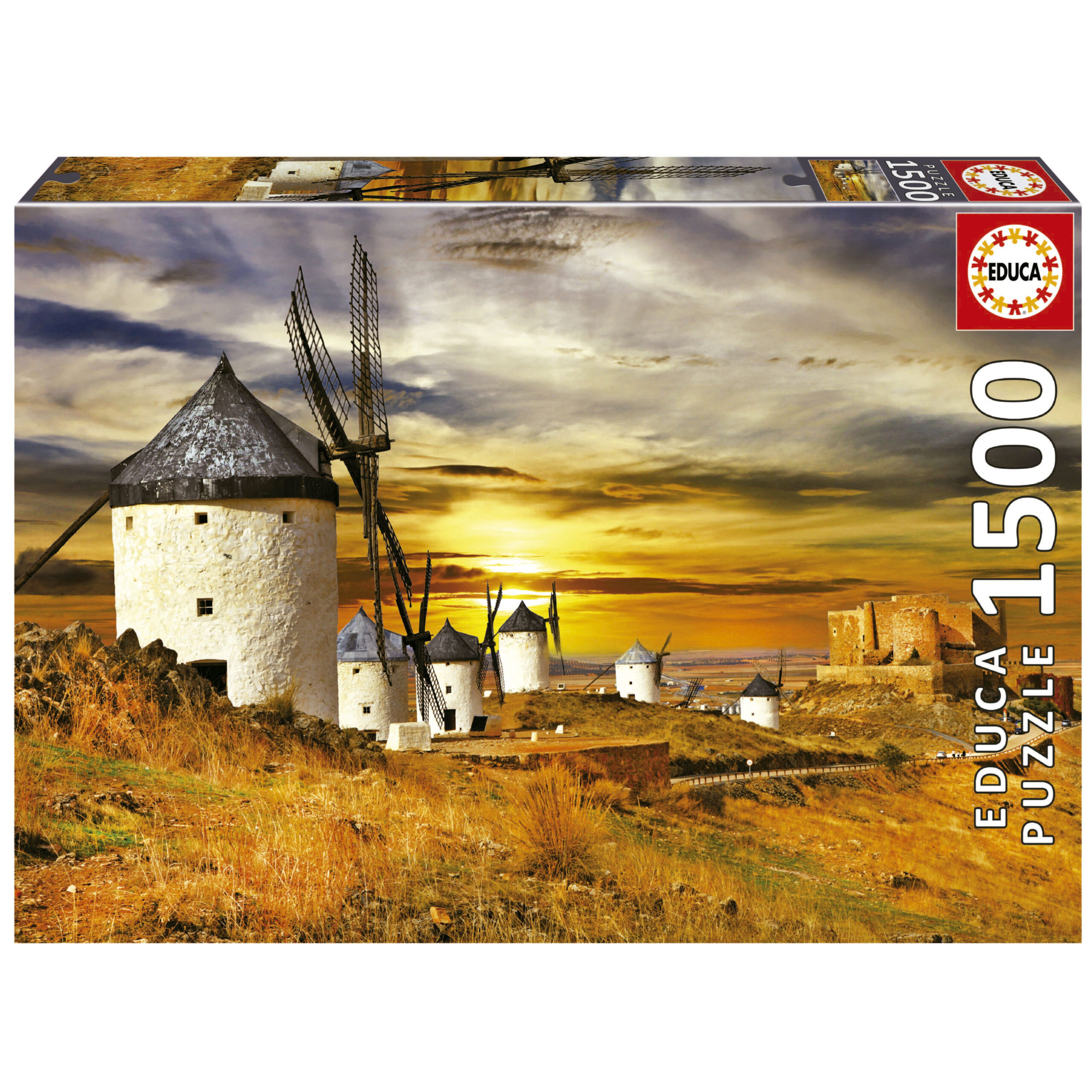 Educa - Wind Mills, Consuegra 1500 pcs.