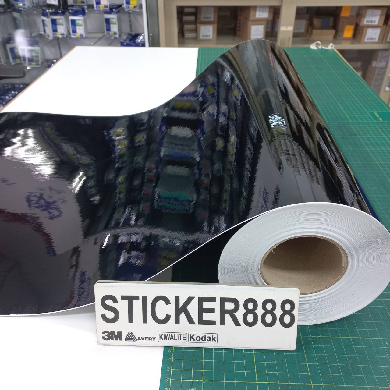 สติ๊กเกอร์โกดัก สีดำเงา 967 ขนาด 53 cm x 50 M KODAK Photo Sticker