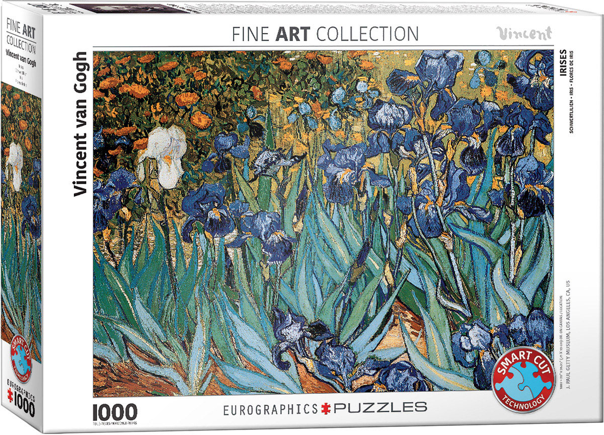 Eurographics - Irises by Vincent Van Gogh (Non-Pattern) 1000 pcs.