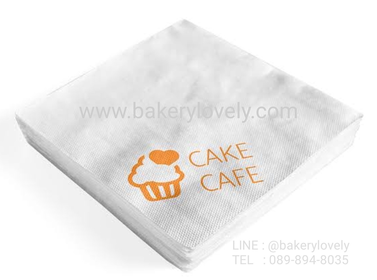 กระดาษทิชชู่ สกรีนโลโก้