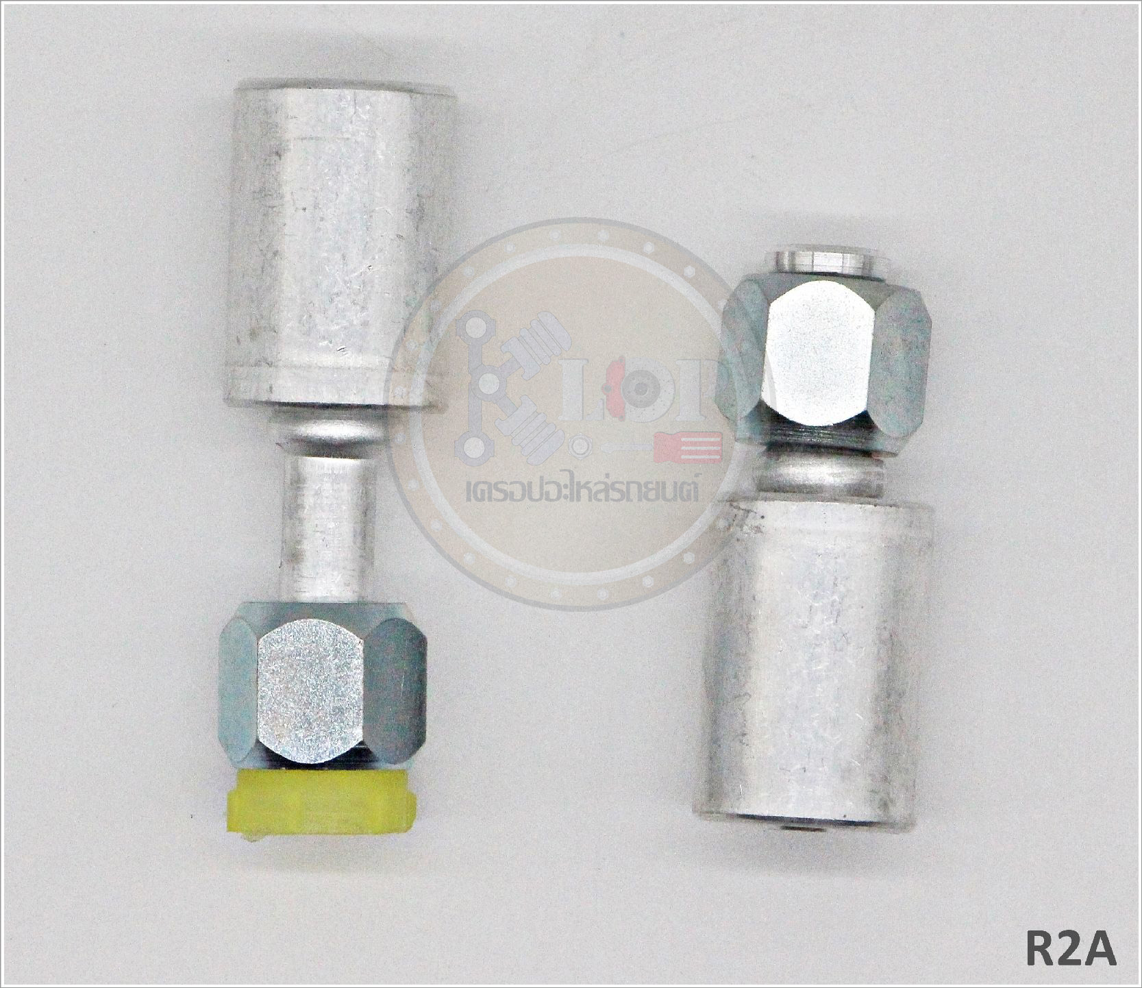R2A พิตติ้ง 3/8นิ้ว -180องศา เตเปอร์ R12 (ปลอกอลูมิเนียม) (Vinn)