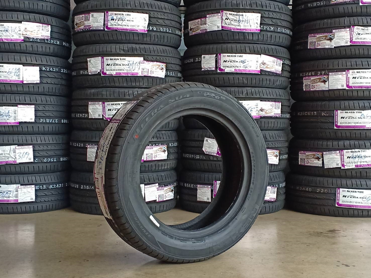 NEXEN SU4 225/55ZR17 ยางใหม่ปี19 ลดราคาพิเศษ
