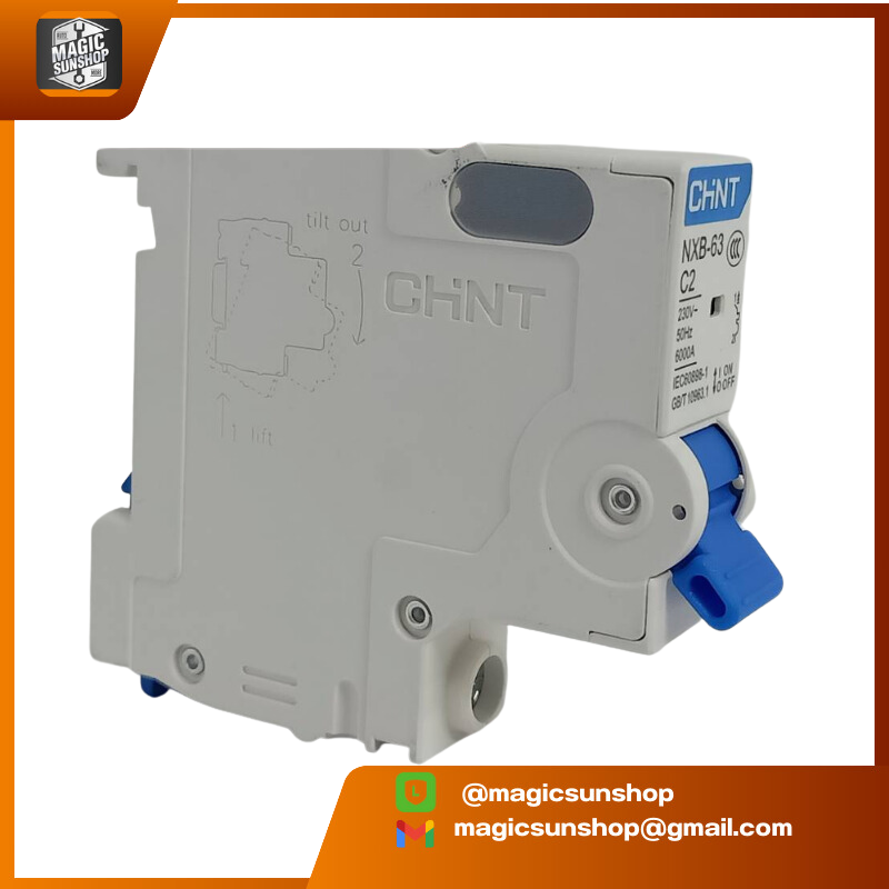 CHINT เบรคเกอร์ Circuit Breaker NXB-63 C2 1P