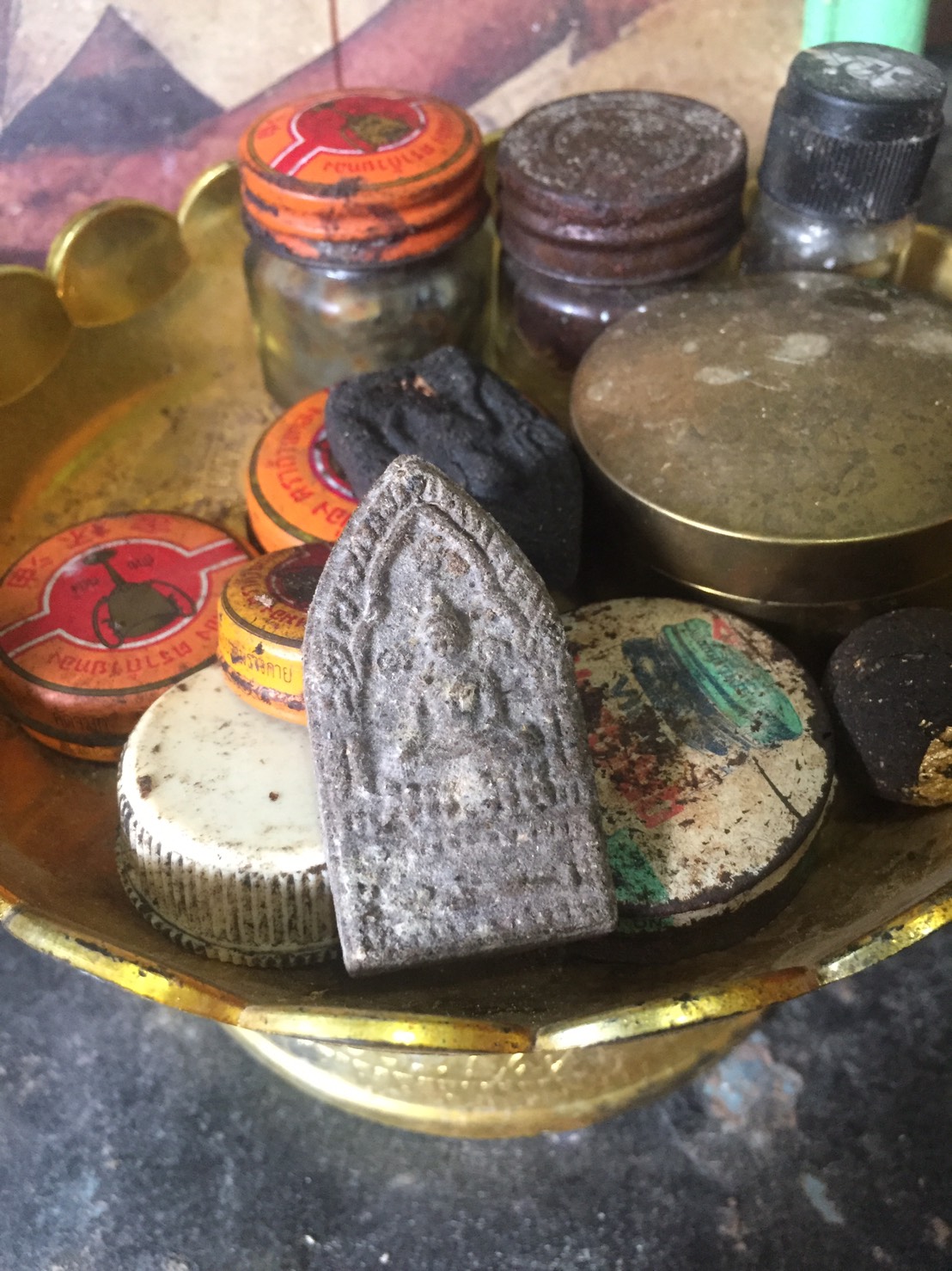 ขุนแผนพรายพิมสยบมาร รุ่นบูชาครู45 ฝังตระกรุดเงิน อาจารย์เปล่งบุญยืน