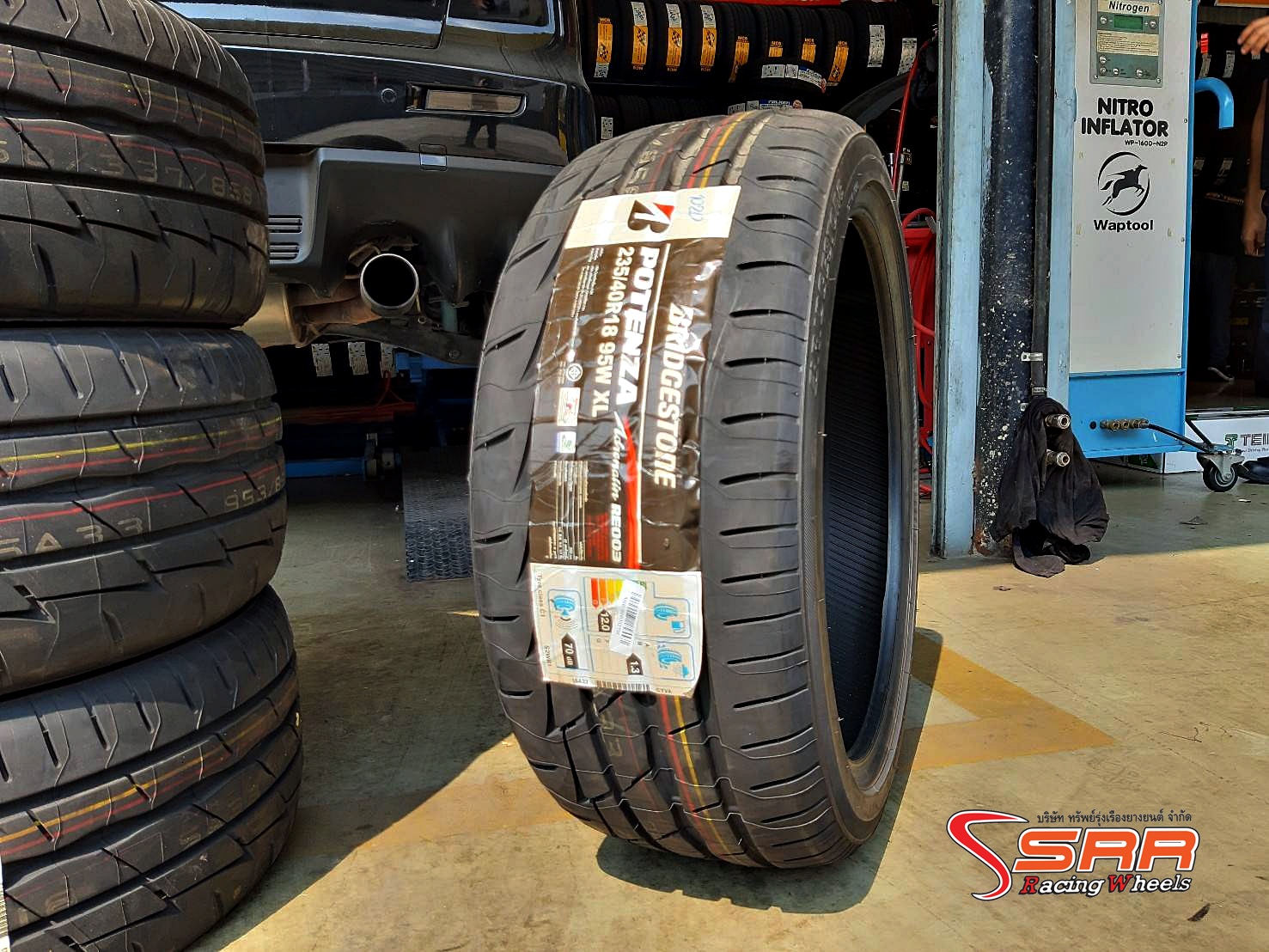 Bridgestone Potenza Adrenalin RE003 235/40R18 ยางใหม่ ลดราคาพิเศษ