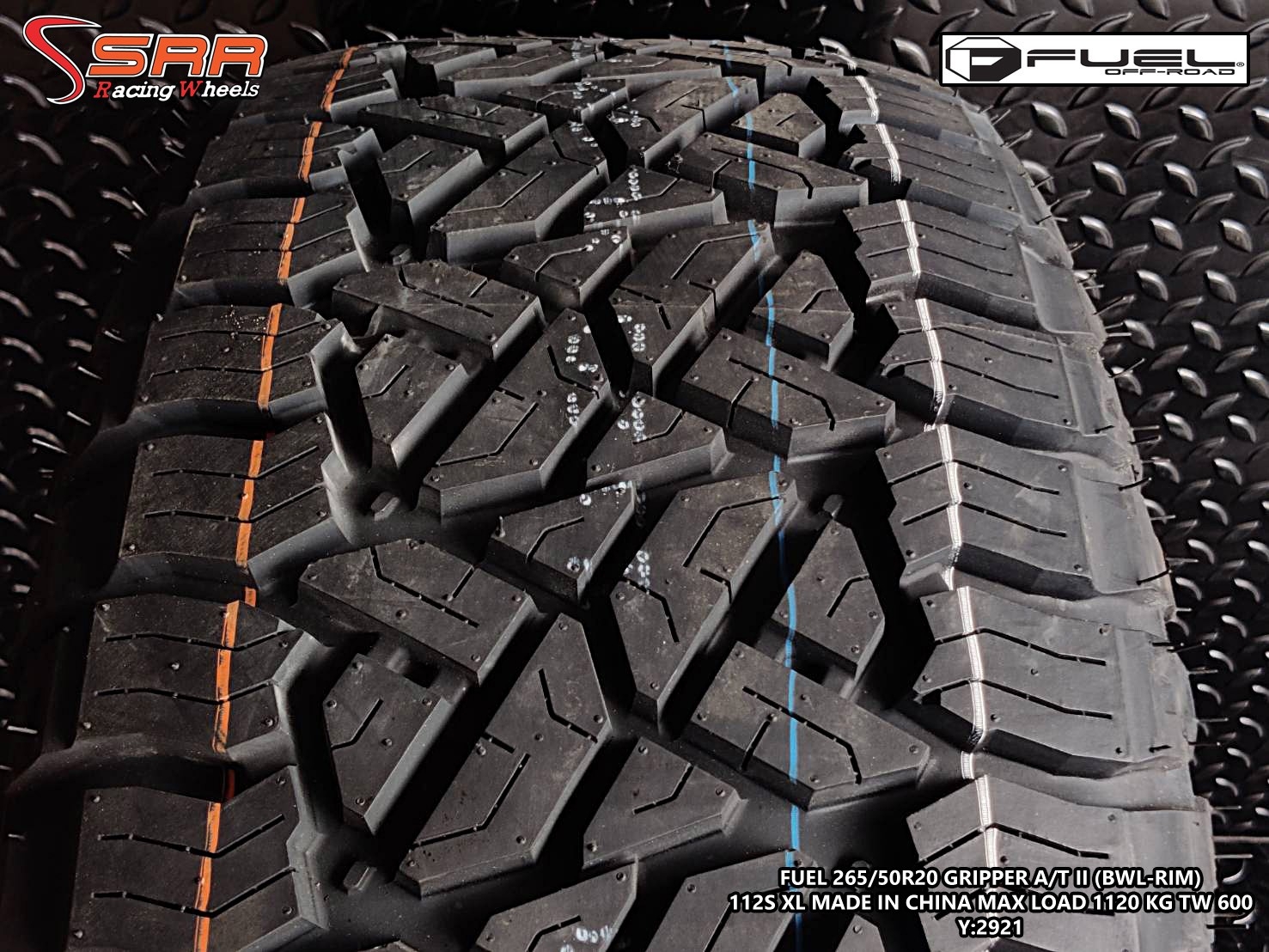 FUEL GRIPPER A/T II 265/50R20 ยางแบรนด์America ปี2021 ราคาพิเศษ