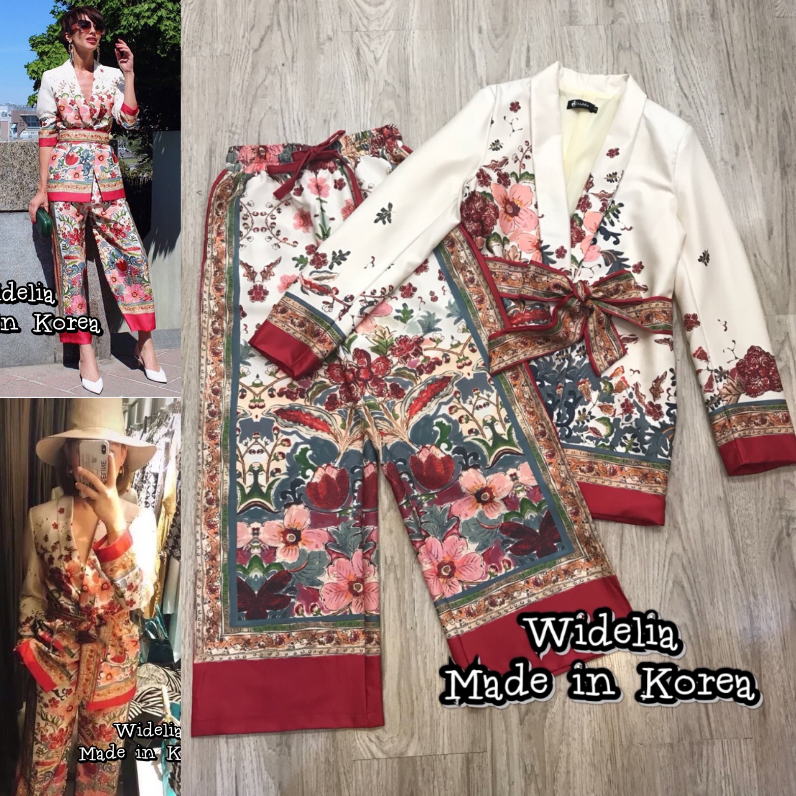 ZR. Set :: เสื้อแขนยาวทรงเสื้อสูทสุดชิค คัตติ้งเนี๊ยบมาพร้อมสายคาดเอวผูกเอวมาเข้าชุดกับกางเกงทรงตรงกระบอกใส่ง่าย