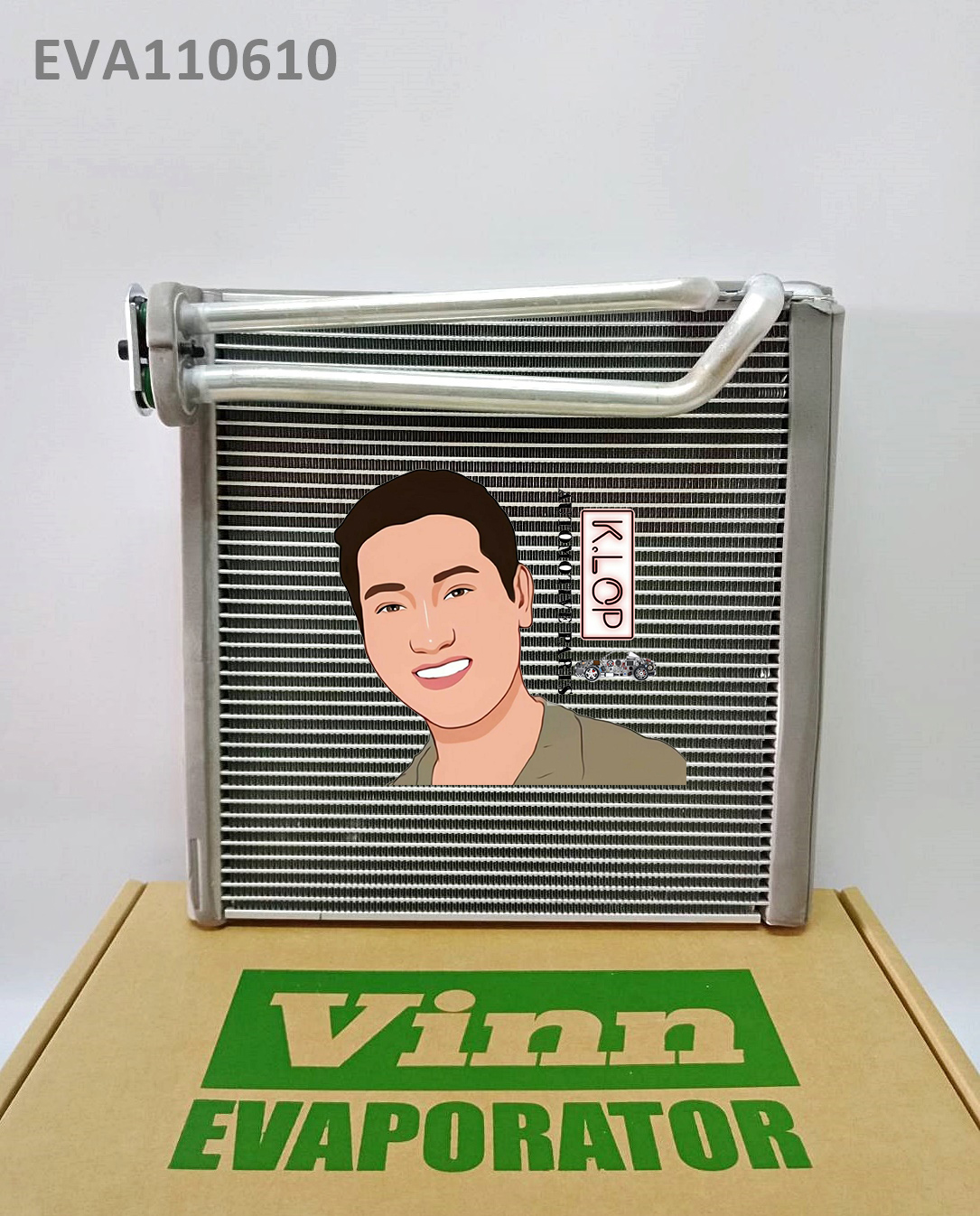 EVA110610 คอยล์เย็น(Vinn) CAT 320D (Parallel)