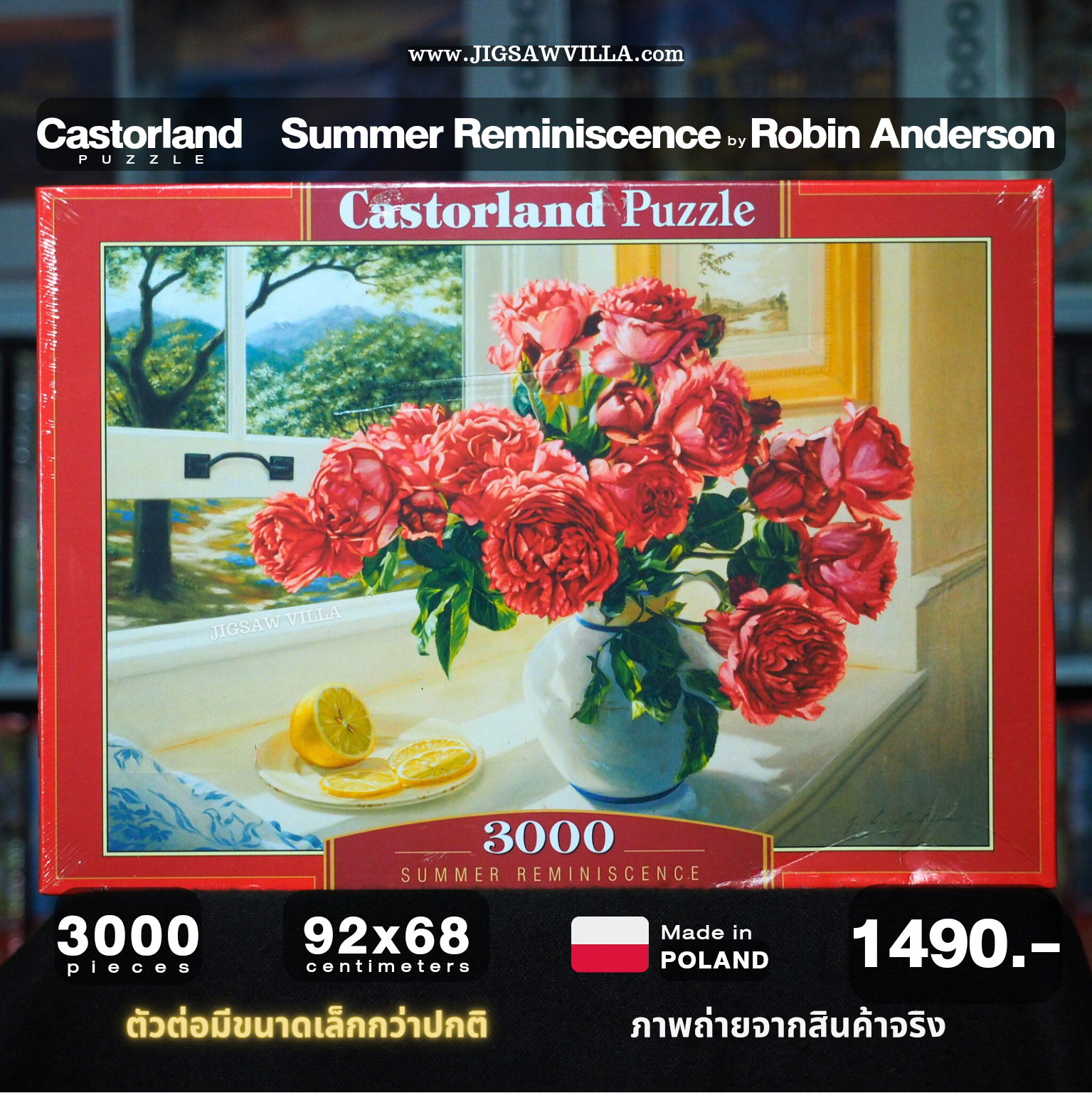 Castorland - Summer Reminiscence by Robin Anderson 3000 pcs.