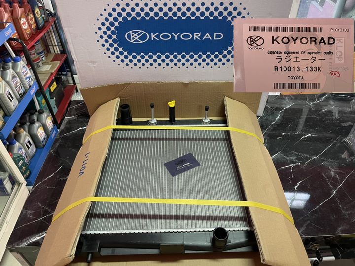 R10013.133K แผงหม้อน้ำ(KOYORAD) Toyota Vios ปี2013- เกียร์ออโต้