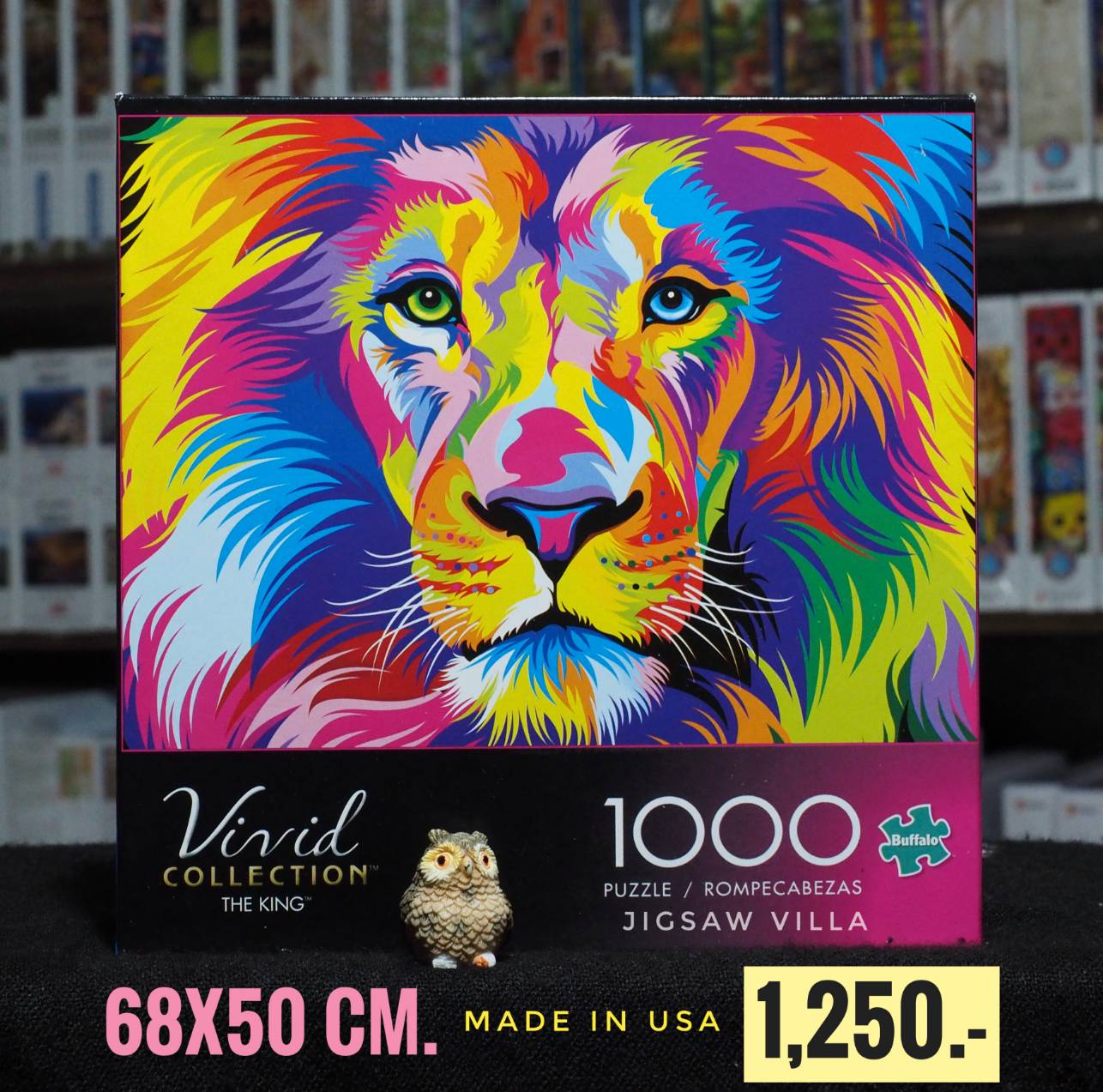 Buffalo Games - The King by Vivid Collection 1000 pcs.