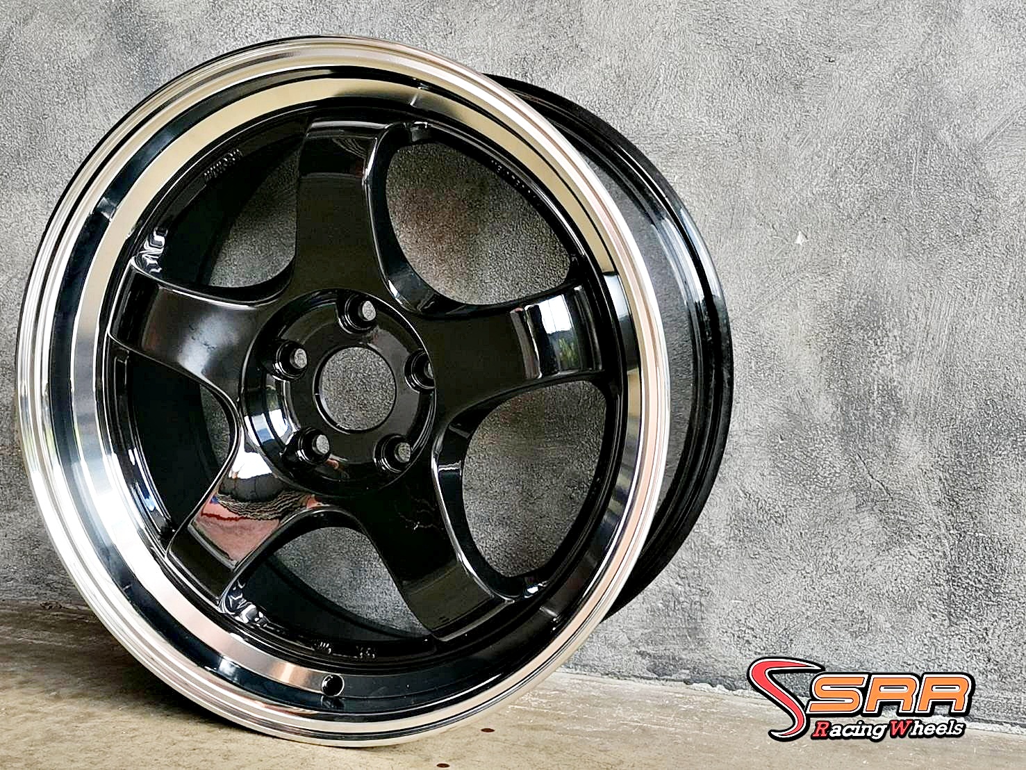 S1R TAM-3465 ขอบ18 5H114.3 ET35 XMPL/BLACK ชุดละ 14,000฿