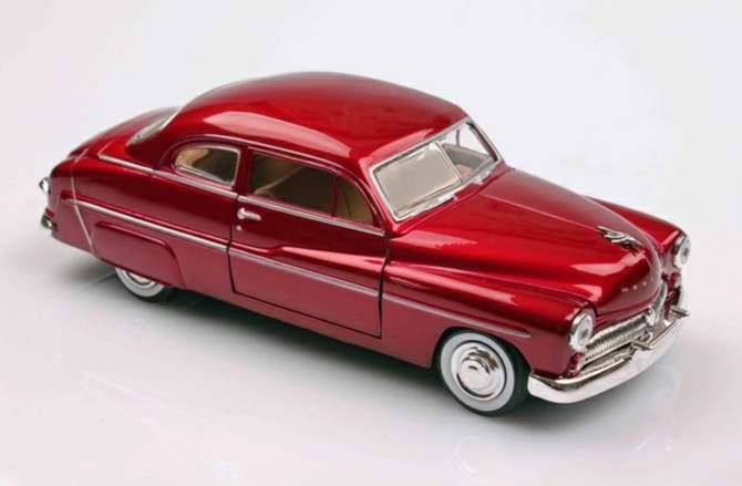 1949 Mercury Coupe 1:24 โมเดลรถเหล็ก (ปลีก-ส่ง)