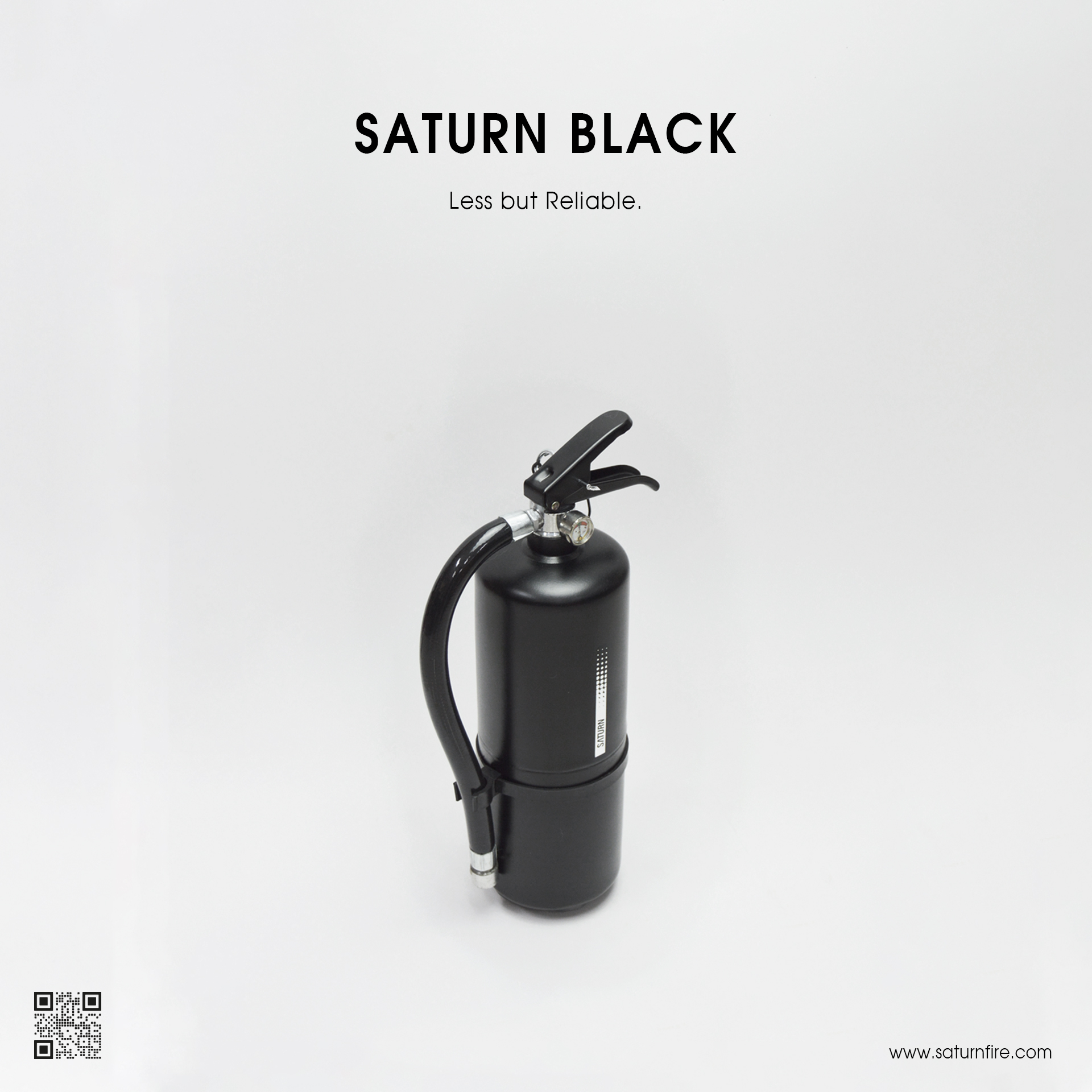 ถังดับเพลิง SATURN BLACK