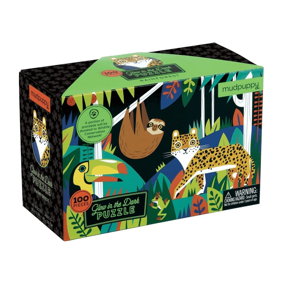 Mudpuppy - Rainforest (Glow in the Dark) 100 pcs.