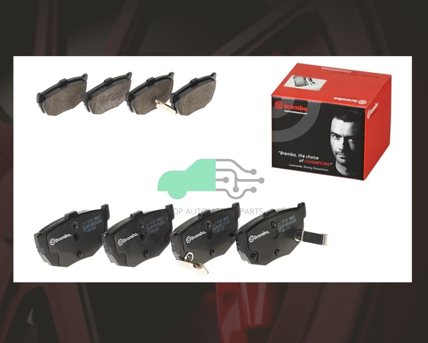 P30 003B ผ้าเบรกหลัง (แท้ BREMBO รุ่น Black) Cefiro 2.0 A31, Bluebrd U12