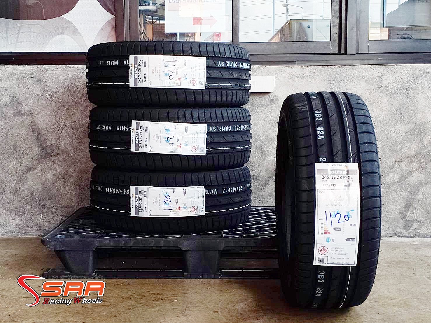 MARSHAL MU12 245/45ZR19 ยางเกาหลีปี20 ราคาพิเศษ