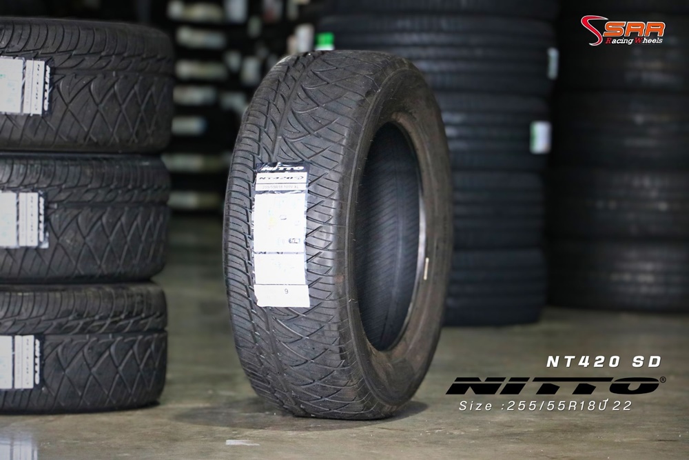 NITTO NT420SD 255/55R18 ยางซิ่ง ยางใหม่ ลดราคาพิเศษ