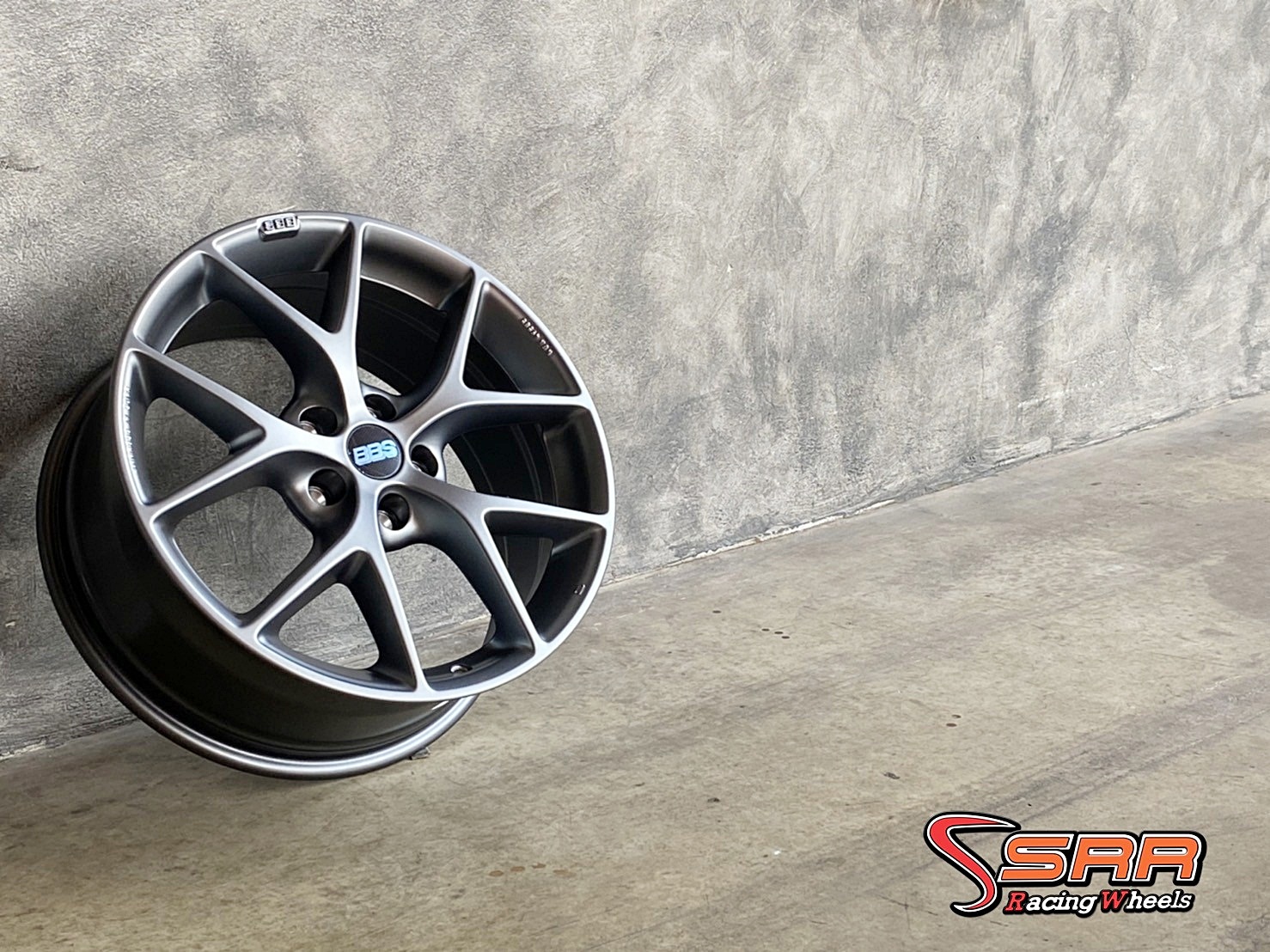 BBS SR017 ขอบ18 5H114.3 ET+40 HIMALAYA GERY ล้อแท้GERMANY ที่SRR