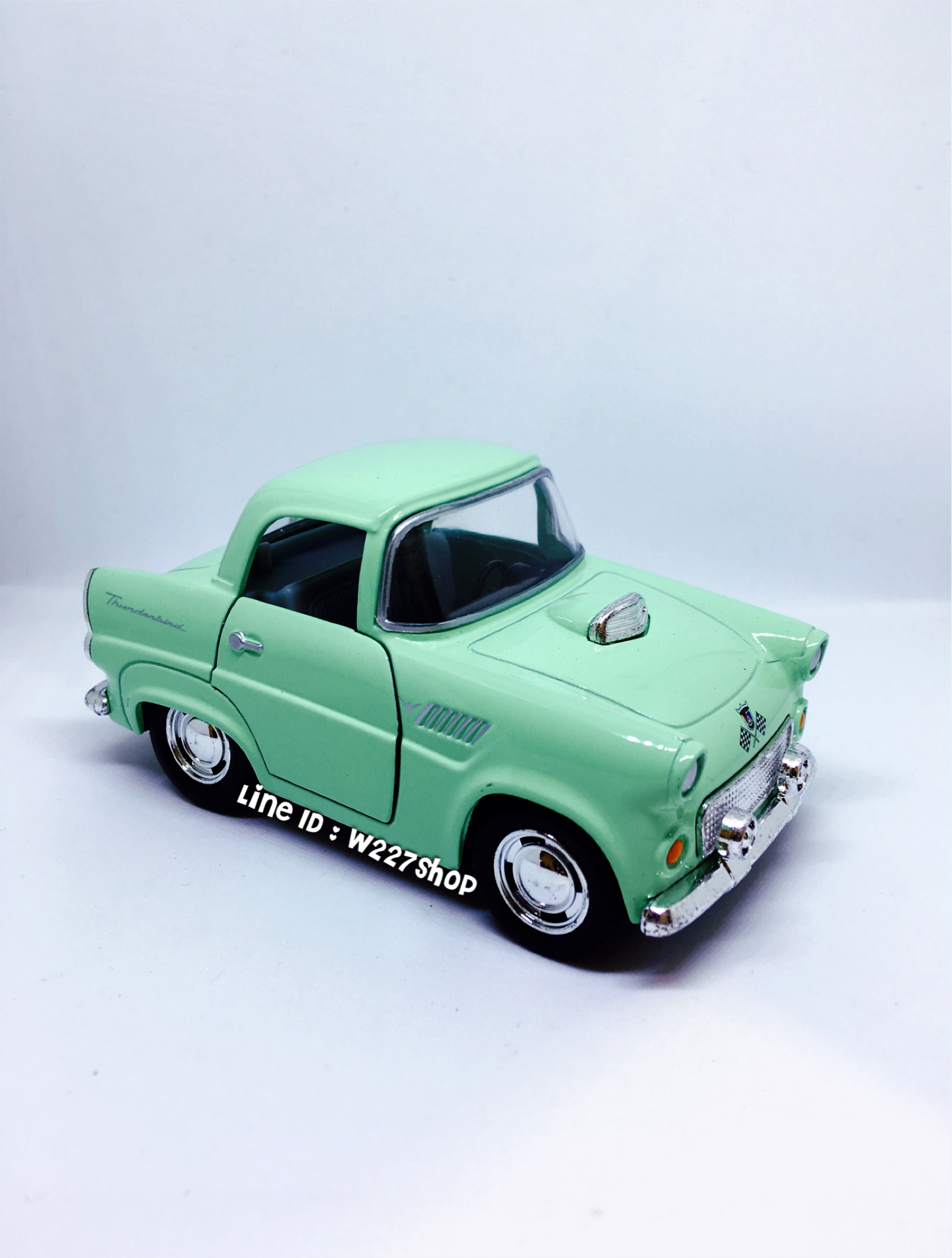 โมเดลรถเหล็ก 1955 Ford Thunderbird ขนาด 4 นิ้ว (ปลีก-ส่ง)